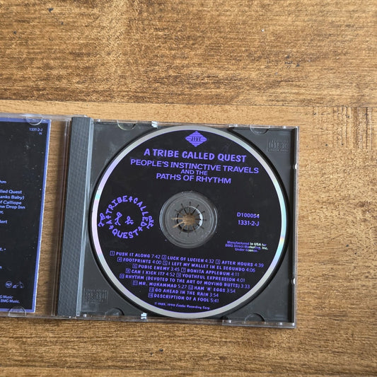 A Tribe Called Quest PEOPLE'S INSTINCTIVE TRAVELS AND THE PATHS OF RHYTHM CD