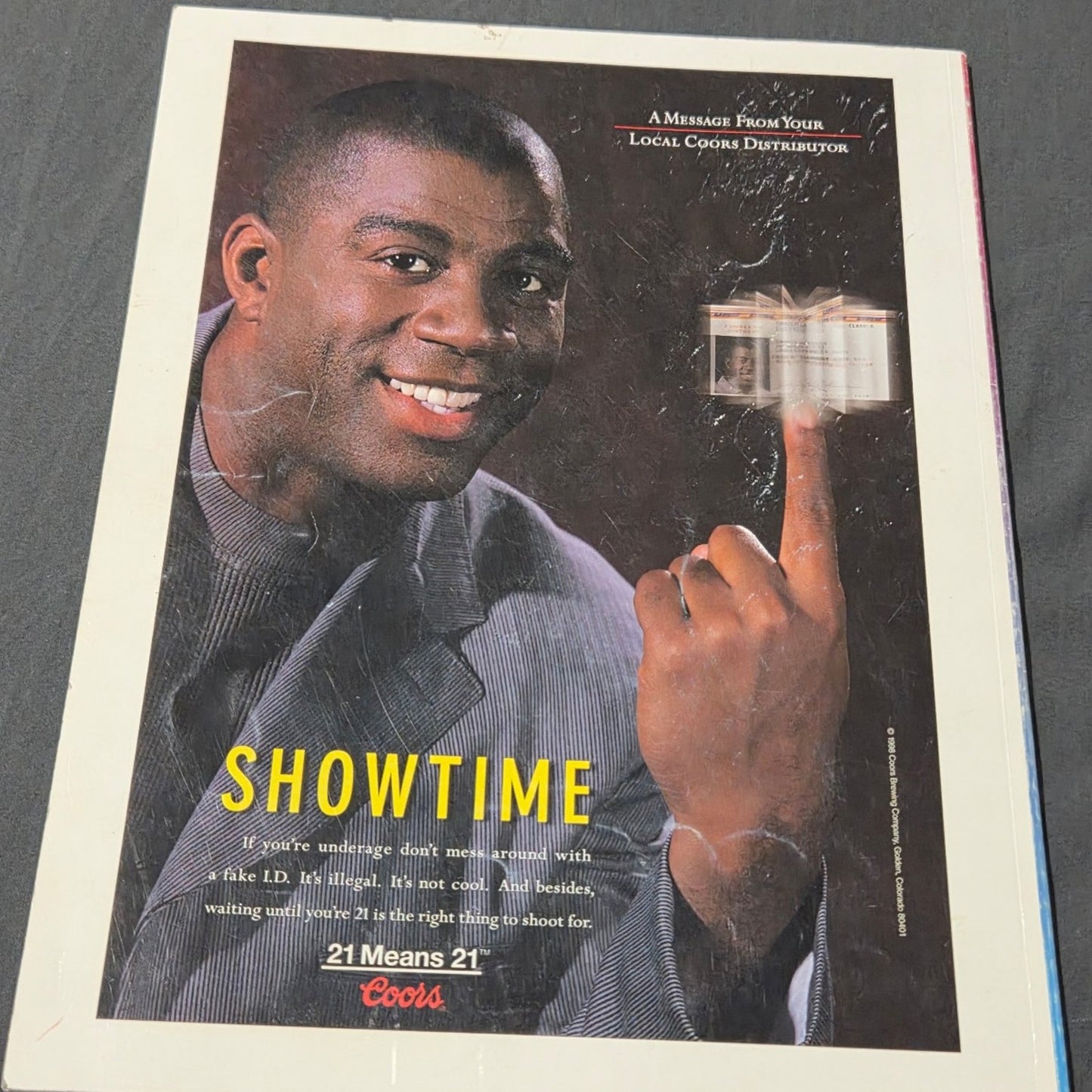 Vtg 1998 Magic Johnson's 13th Annual "A Midsummer Night's Magic" Program Book