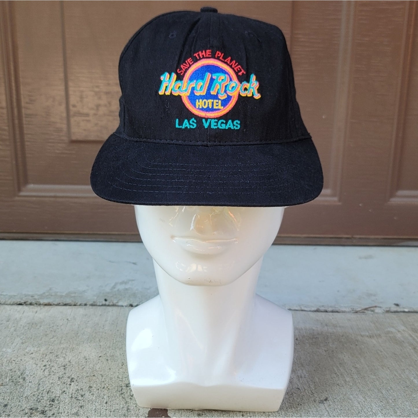 Vtg 90s Hard Rock Hotel Las Vegas Snapback Hat