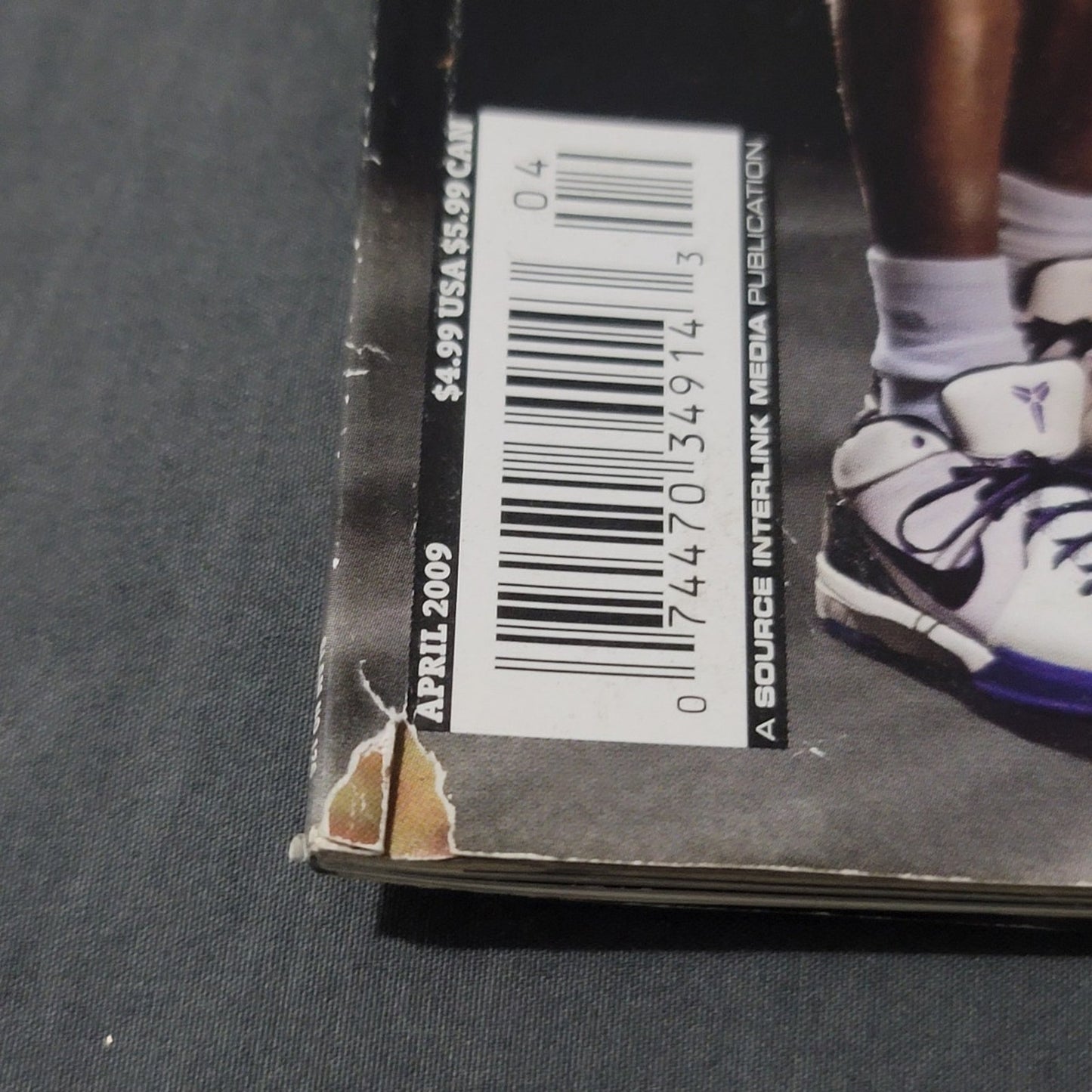 SLAM Magazine Kobe Bryant Cover April 2009