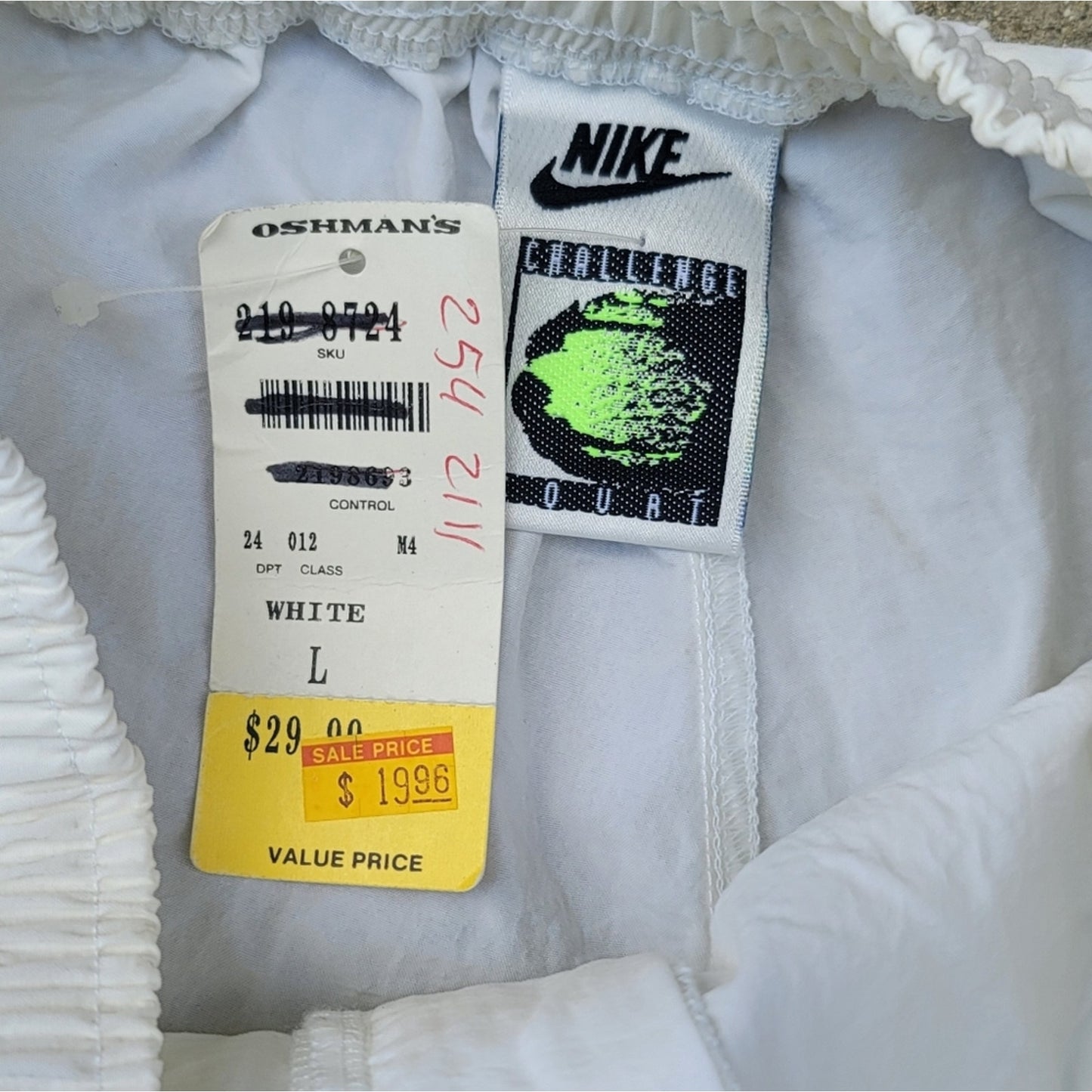 Nike Andre Agassi Challenge Court Nylon Tennis Shorts