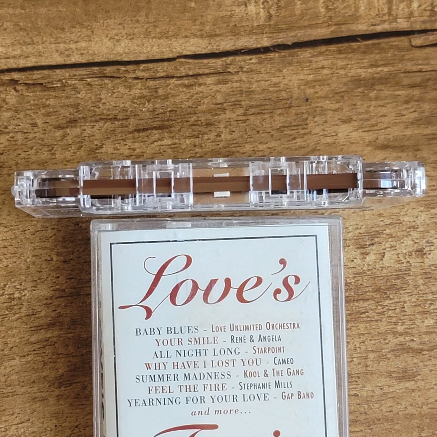 Vtg 1995 Love's Train The Best of Funk Essentials Ballads Cassette Tape