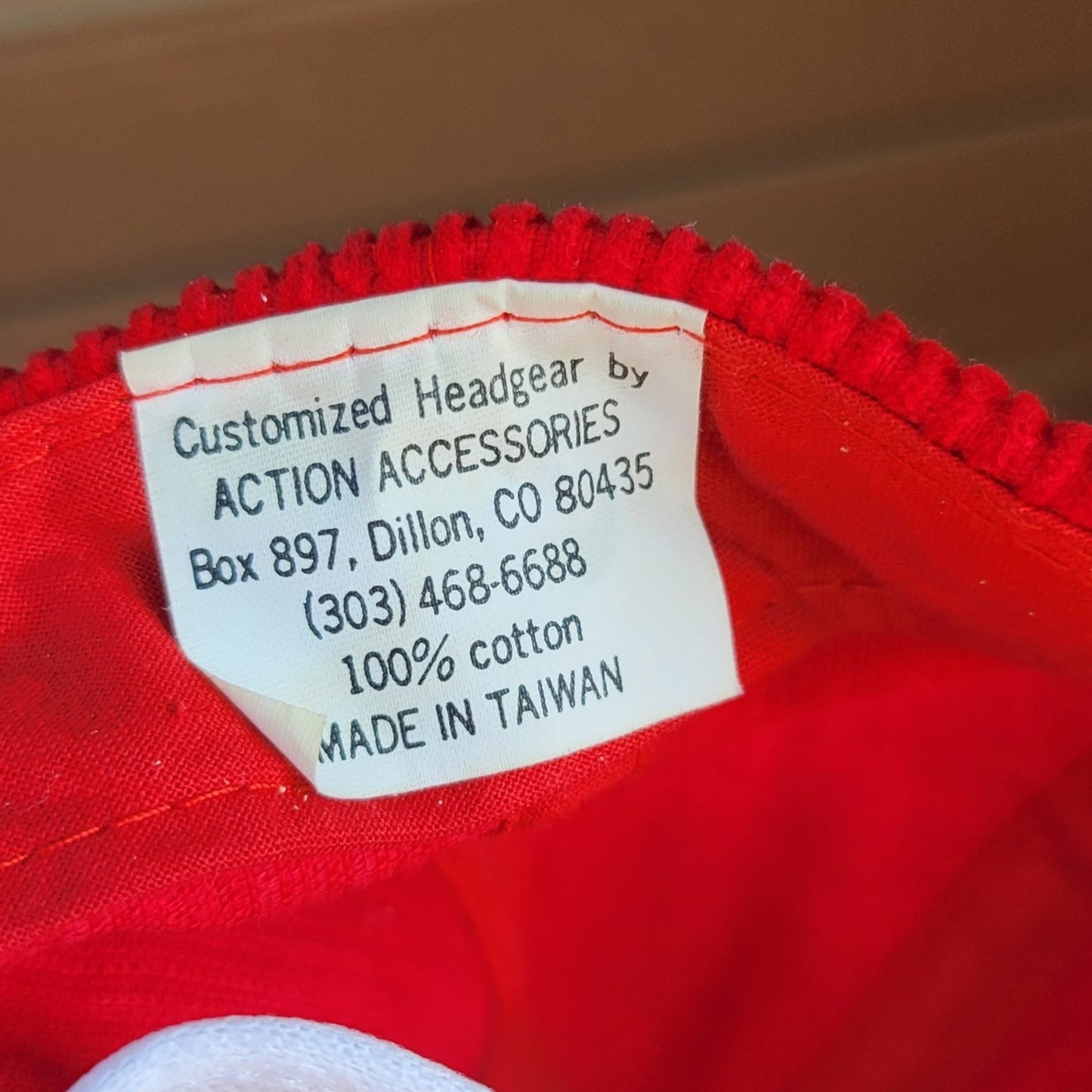 Vtg Vail International Olympics Skiing Corduroy Hat