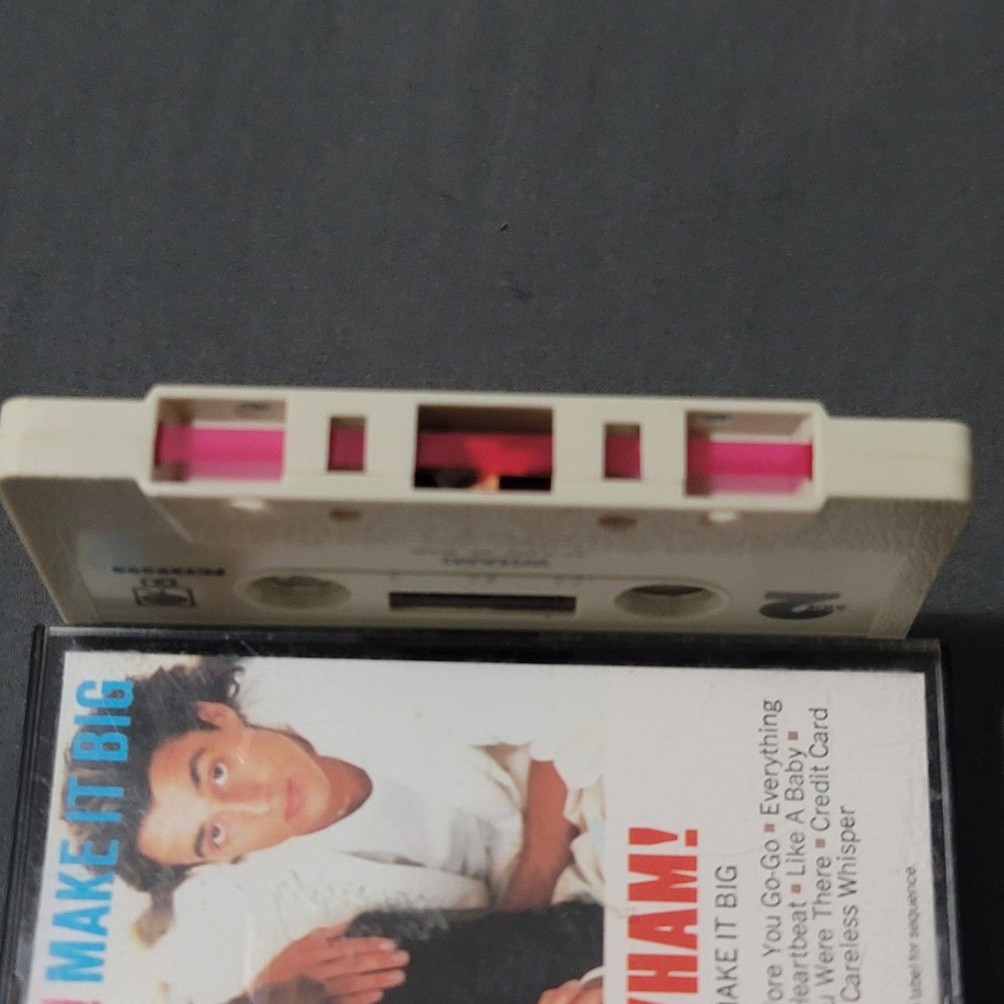 Vtg 1984 WHAM! MAKE IT BIG Cassette Tape
