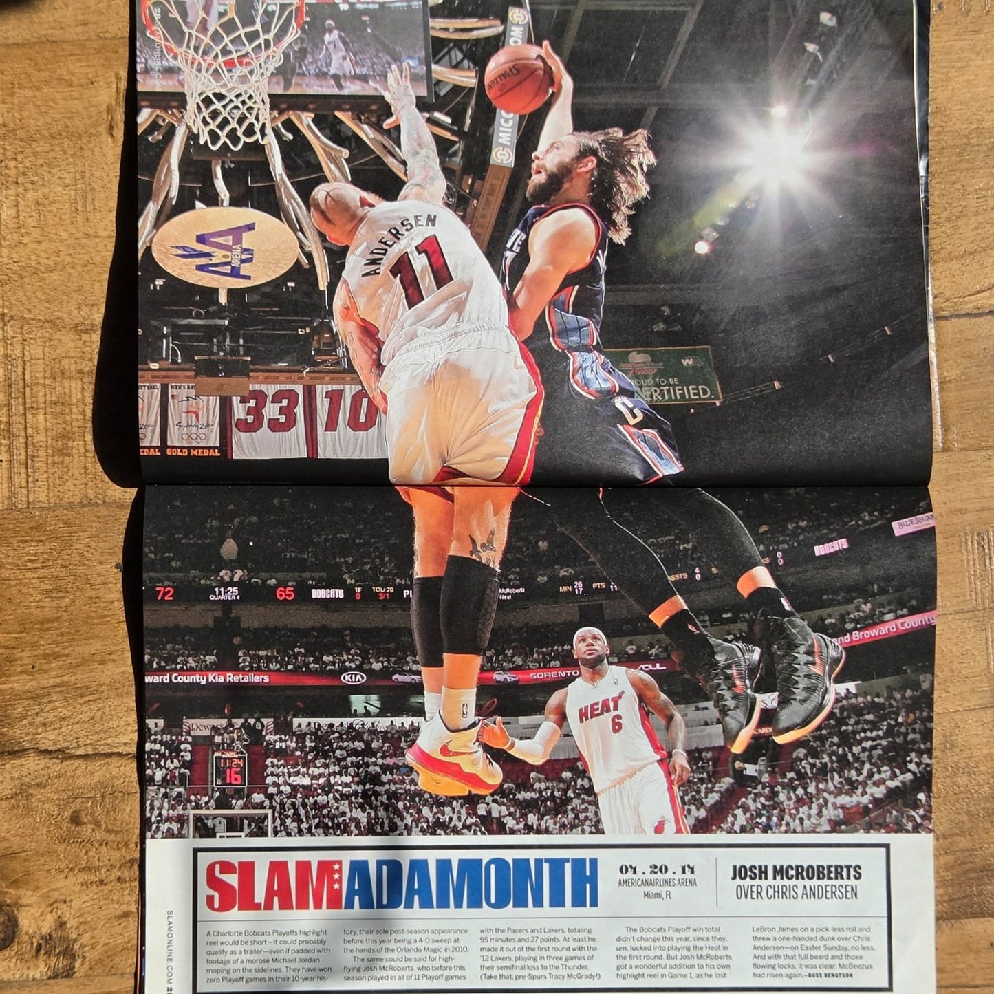 July 2014 SLAM Lebron James Cover Magazine