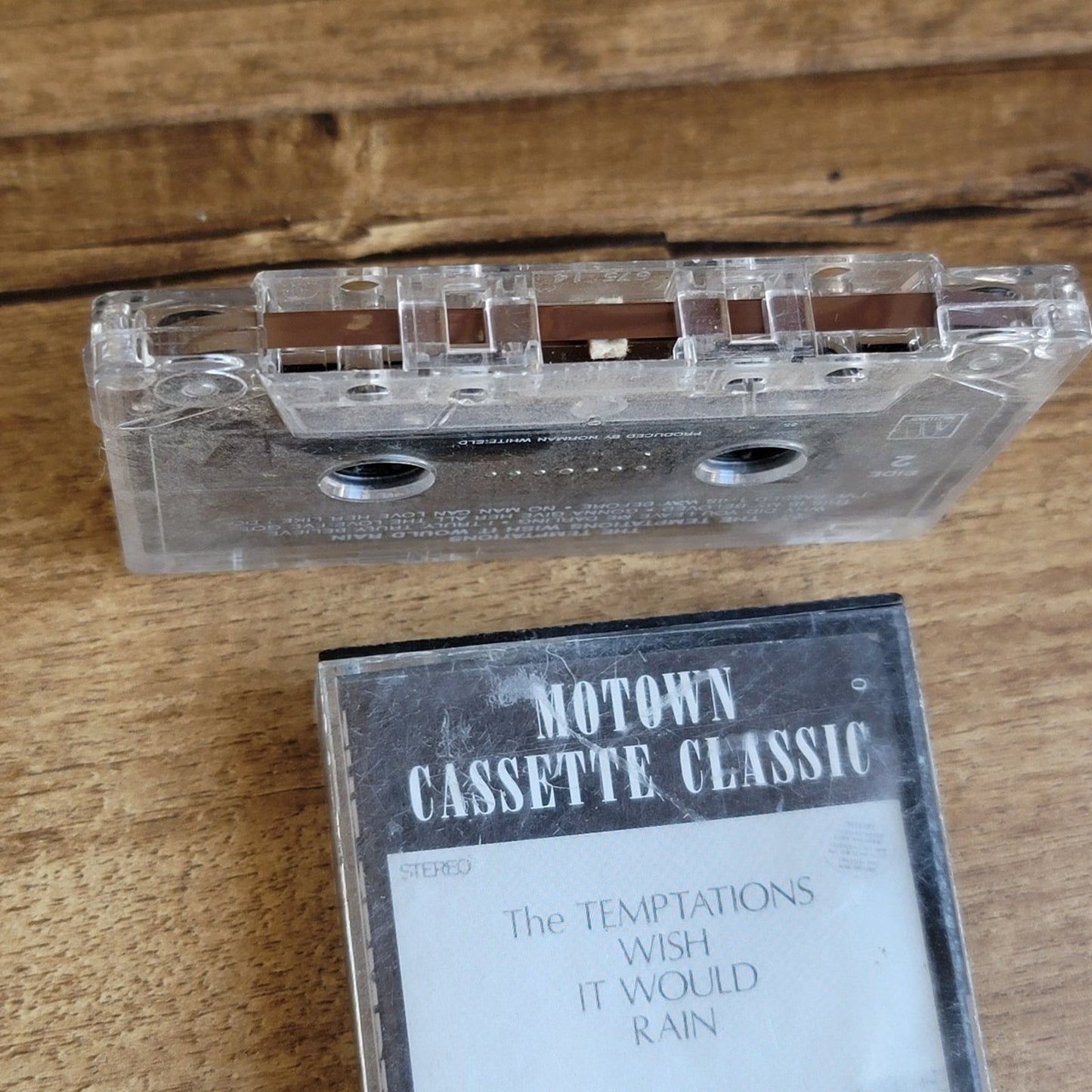 Vtg 1968 The Temptations WISH IT WOULD RAIN Cassette Tape
