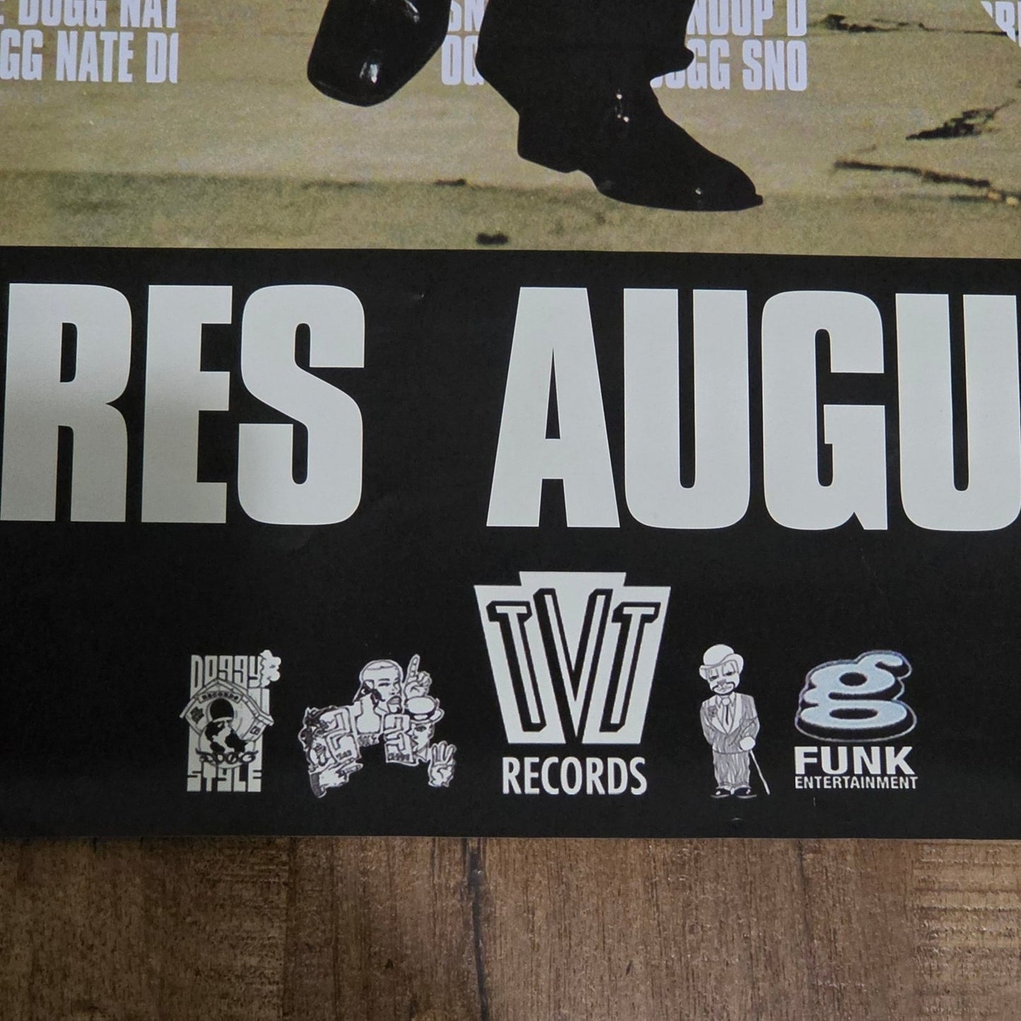 Vtg Y2k 213 The Hard Way Promo Poster Snoop Dogg Nate Dogg Warren G