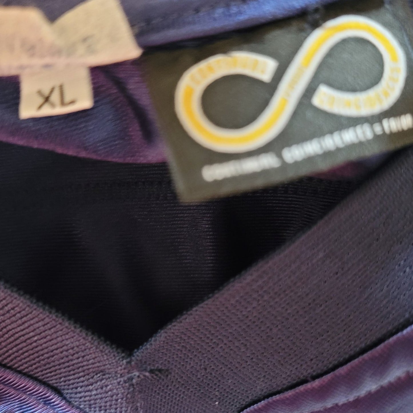 Continual Coincidences Brand Upcycled Vintage Football Jersey GRACE