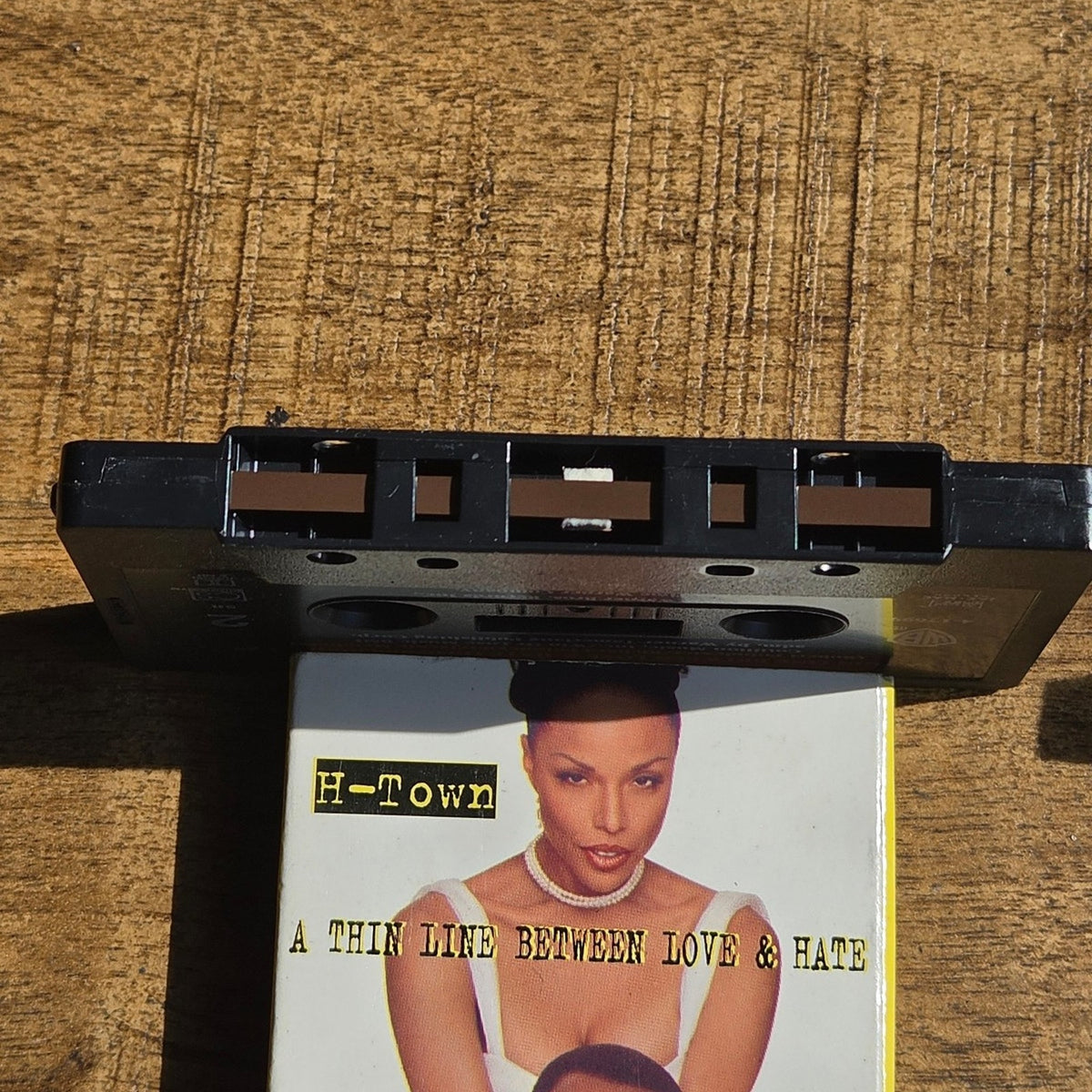 Vtg 1996 H-Town A Thin Line Between Love And Hate Cassette Tape Single