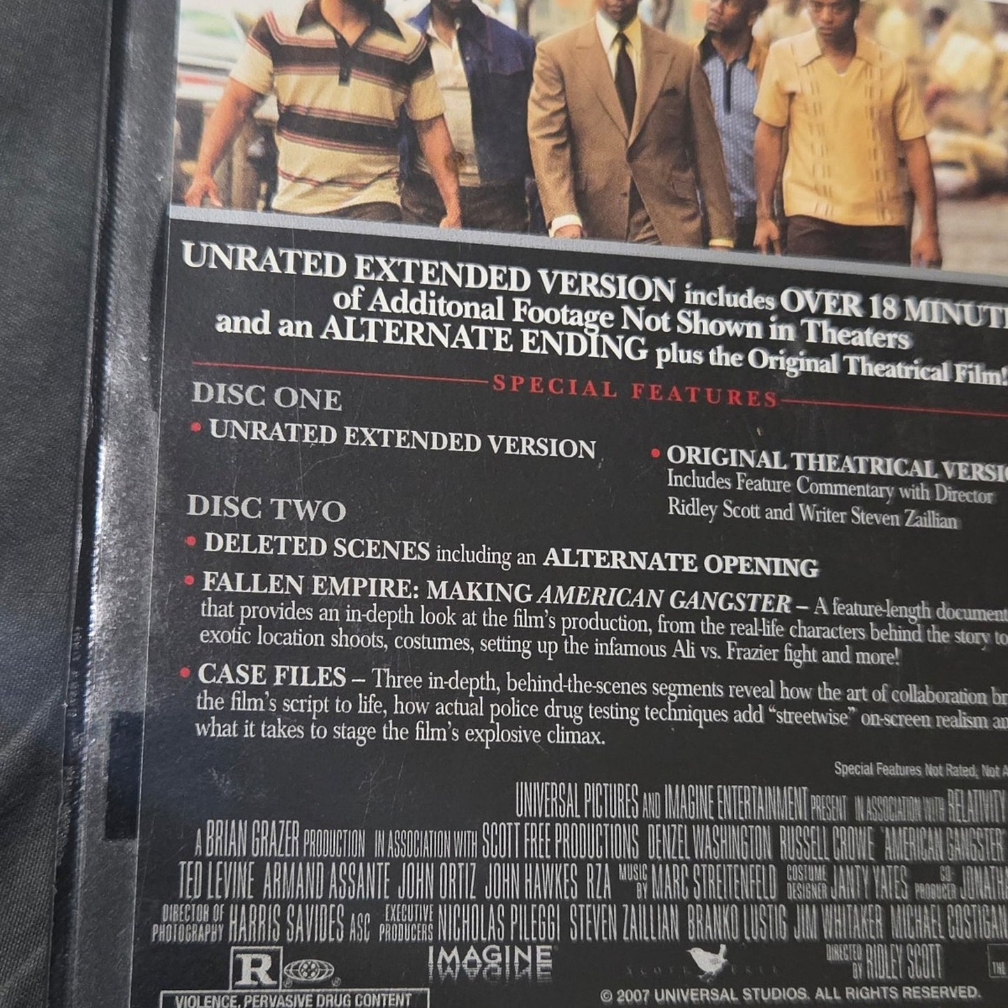 American Gangster Jay-Z Soundtrack CD & DVD Movie Bundle