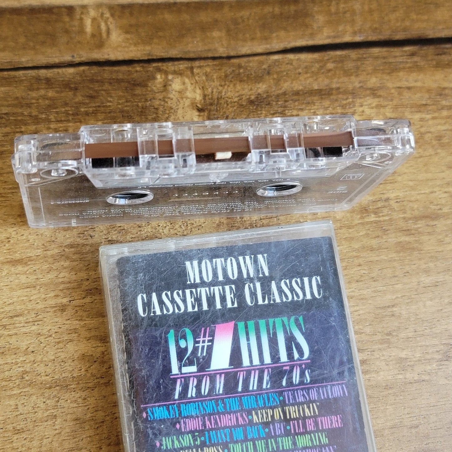 Vtg 1982 Motown 12 #1 HITS FROM THE 70's Cassette Tape