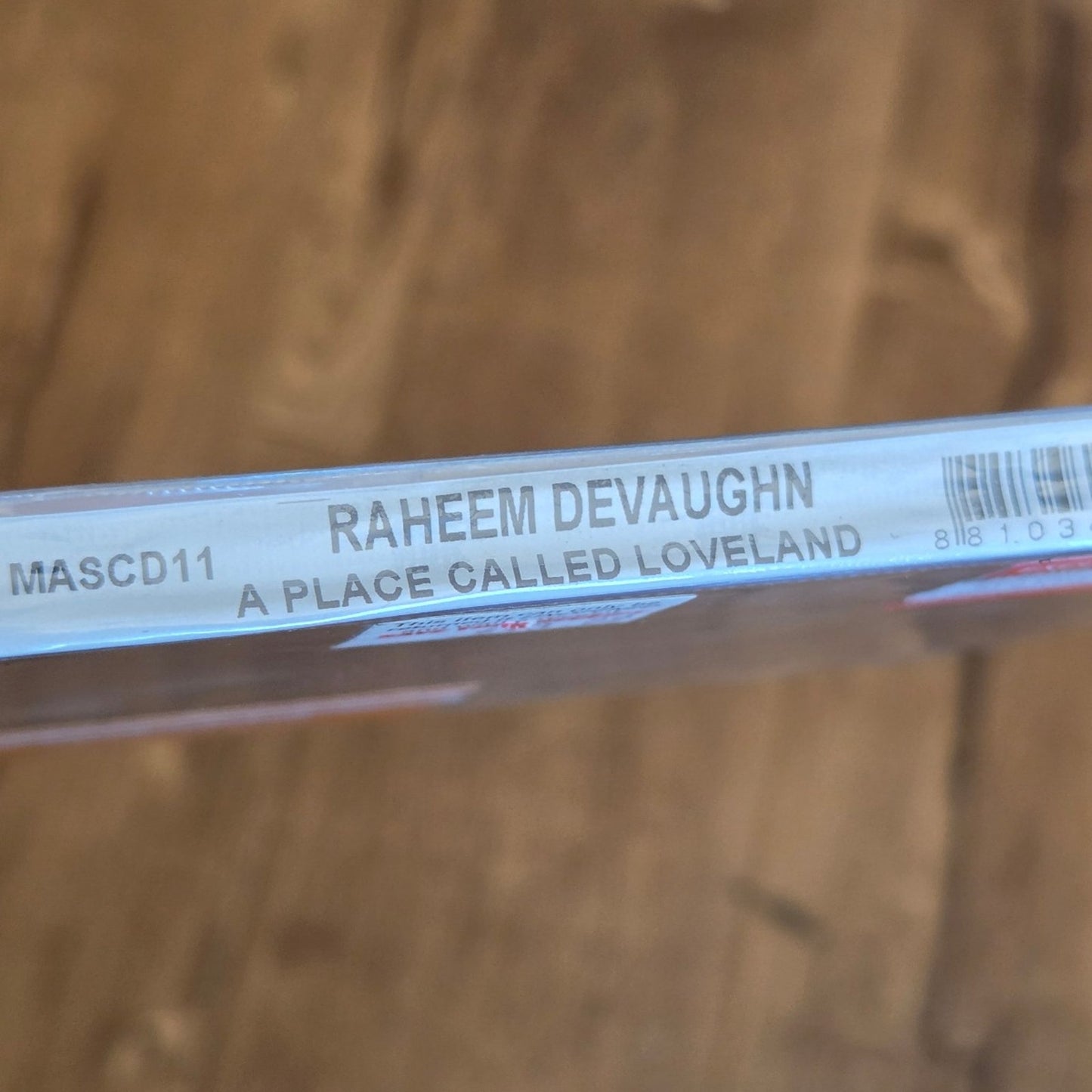 Raheem Devaughn A Place Called Love Land CD w/Hype Sticker
