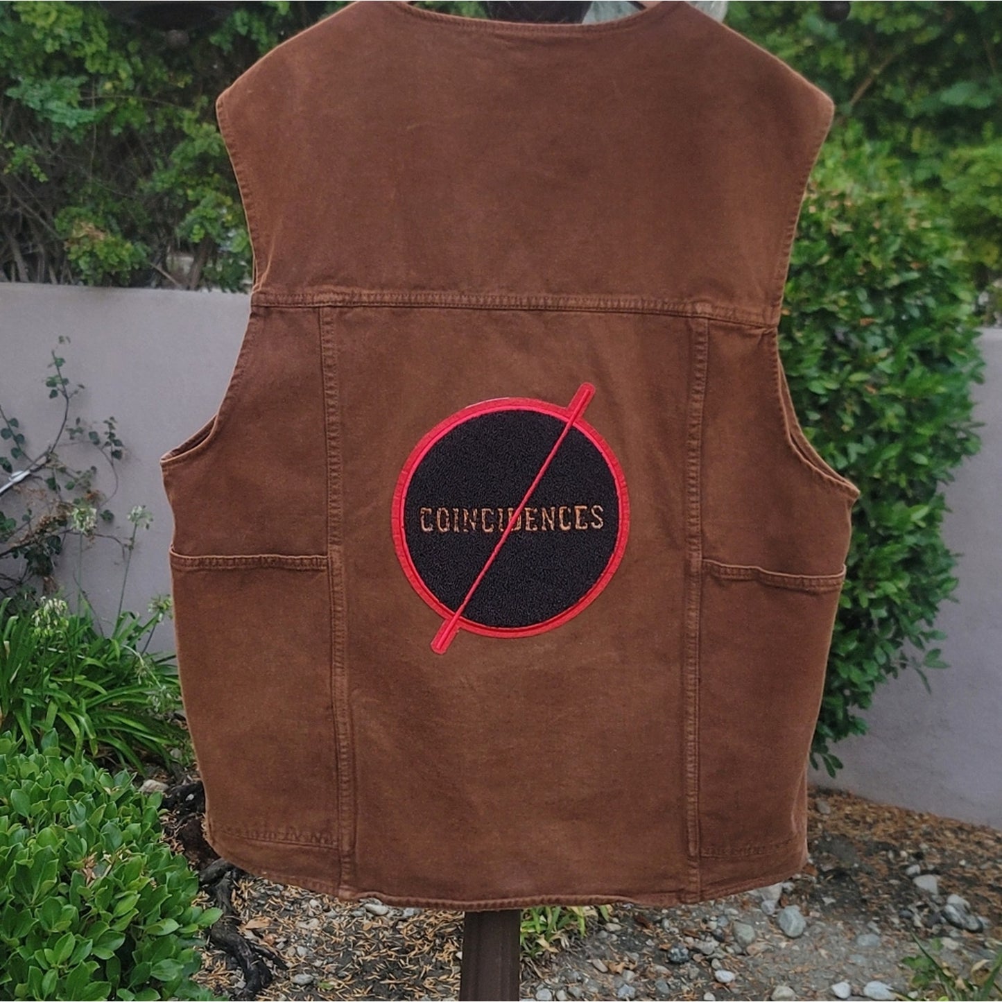 Continual Coincidences Brand Upcycled Vtg Denim Hip Hop Vest