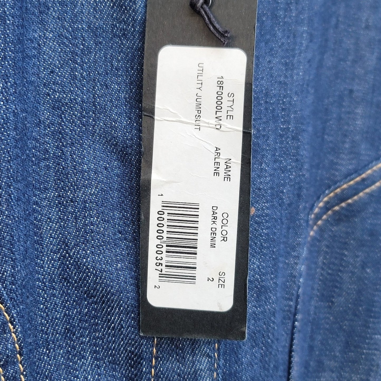 Land Of Distraction 70’s Inspired Denim Flared Utility Jumpsuit