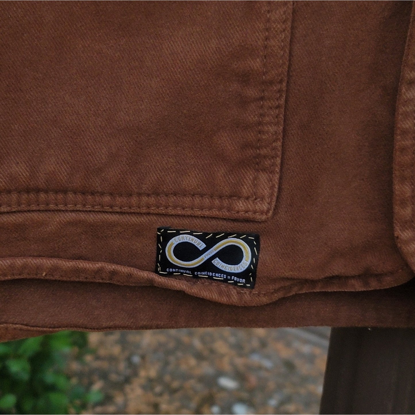 Continual Coincidences Brand Upcycled Vtg Denim Hip Hop Vest