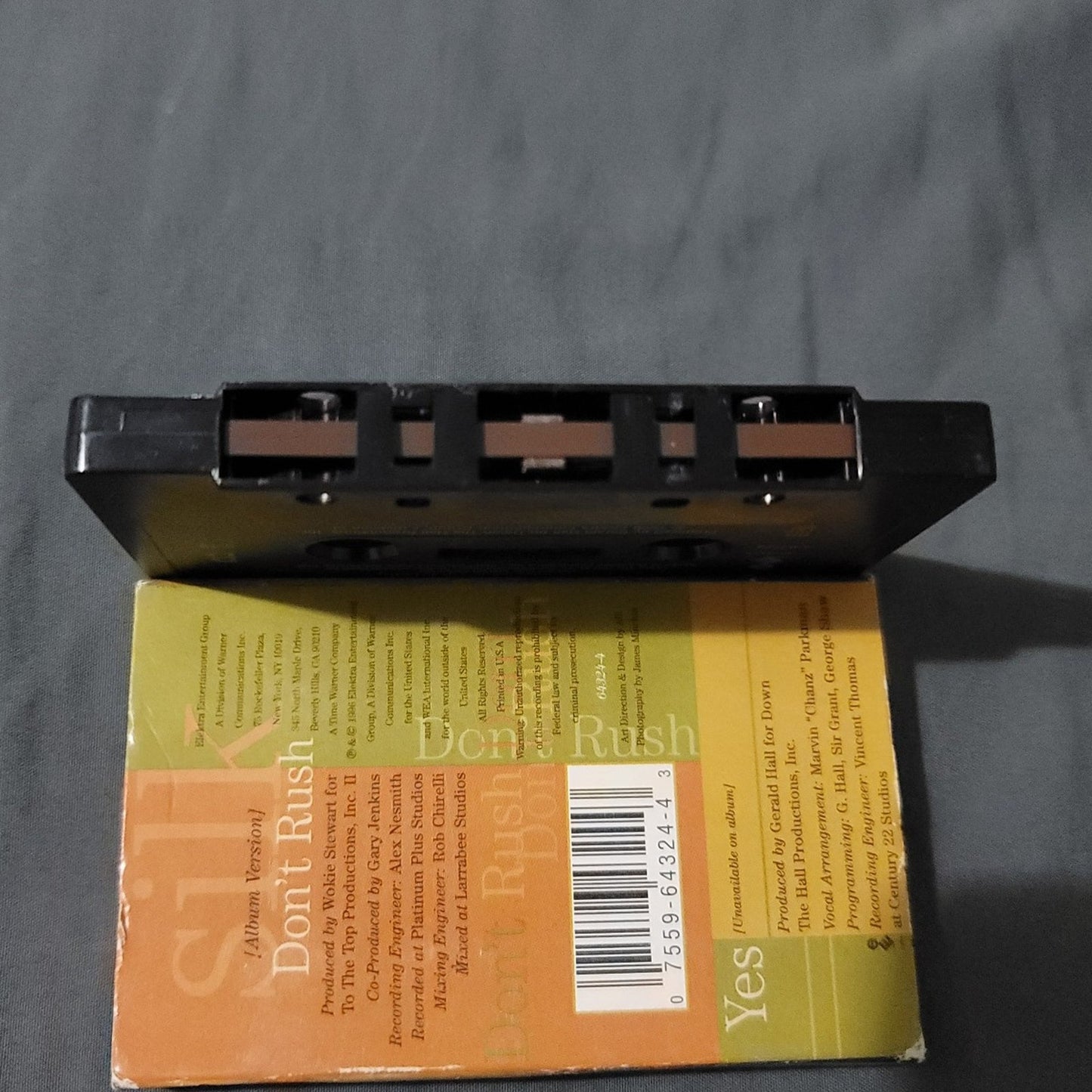 Vtg 1996 SILK Don't Rush/Yes Single Cassette Tape