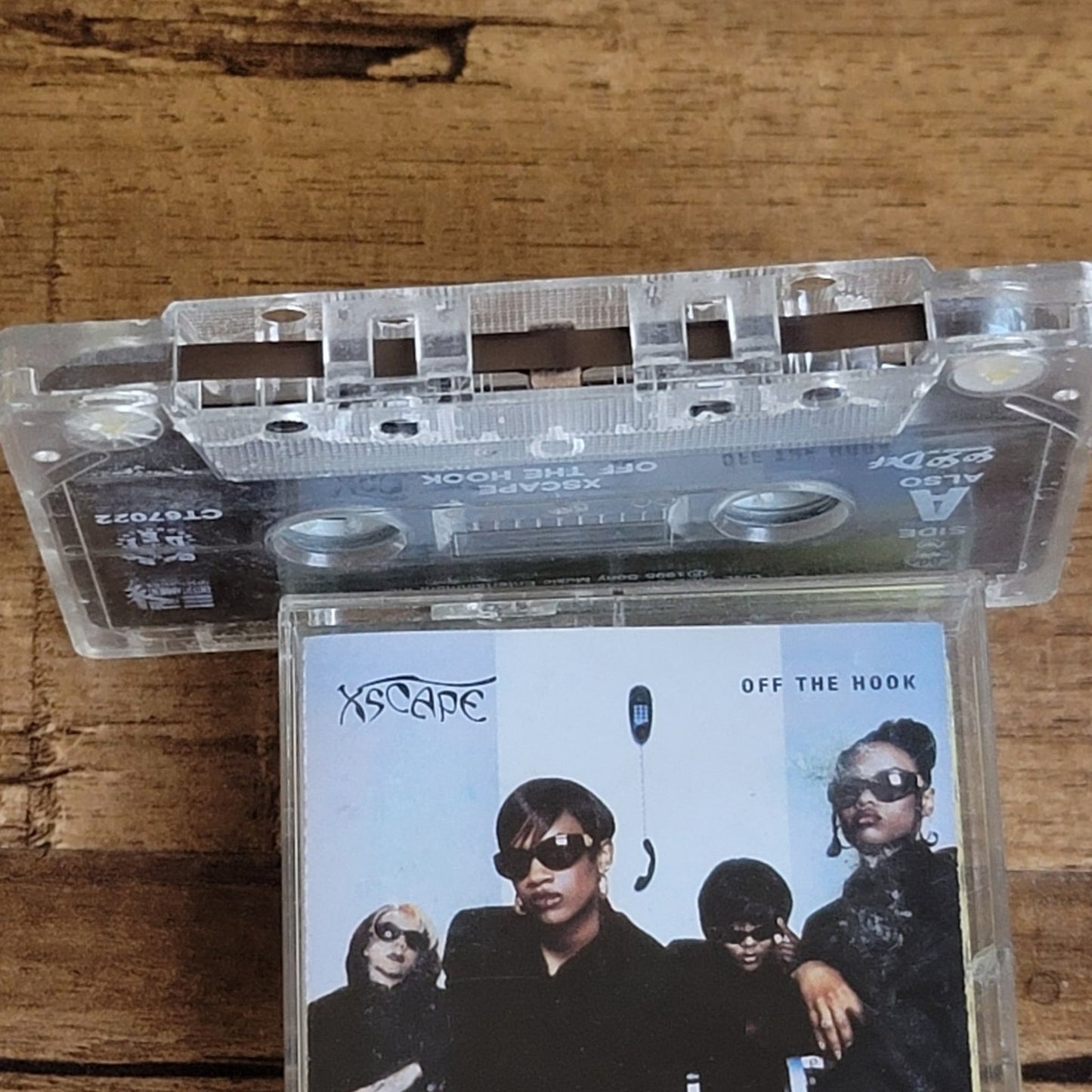 Vtg 1995 Xscape OFF THE HOOK Cassette Tape