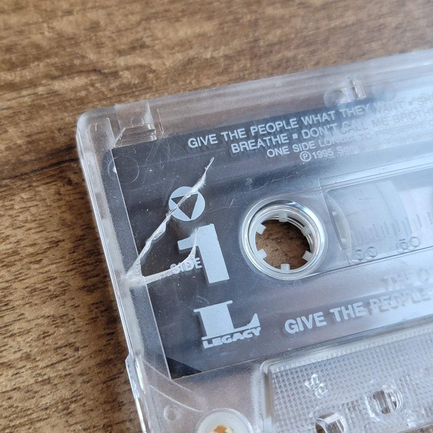 Vtg 1995 The O'Jays GIVE THE PEOPLE WHAT THEY WANT Cassette Tape