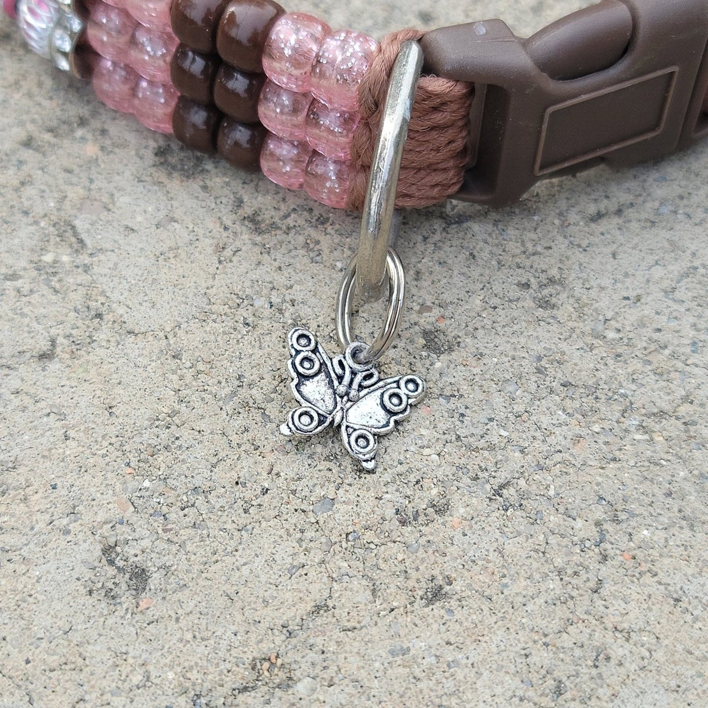 Custom Handmade Beaded Bling Dog Collar
