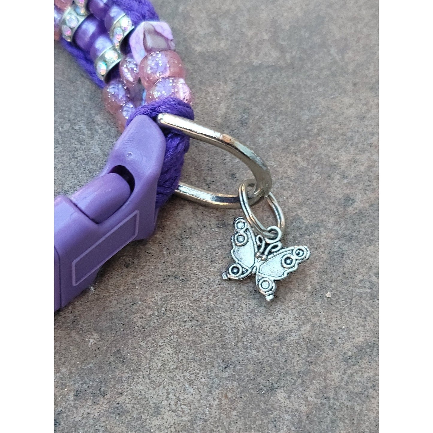 Custom Handmade Beaded Bling Dog Collar