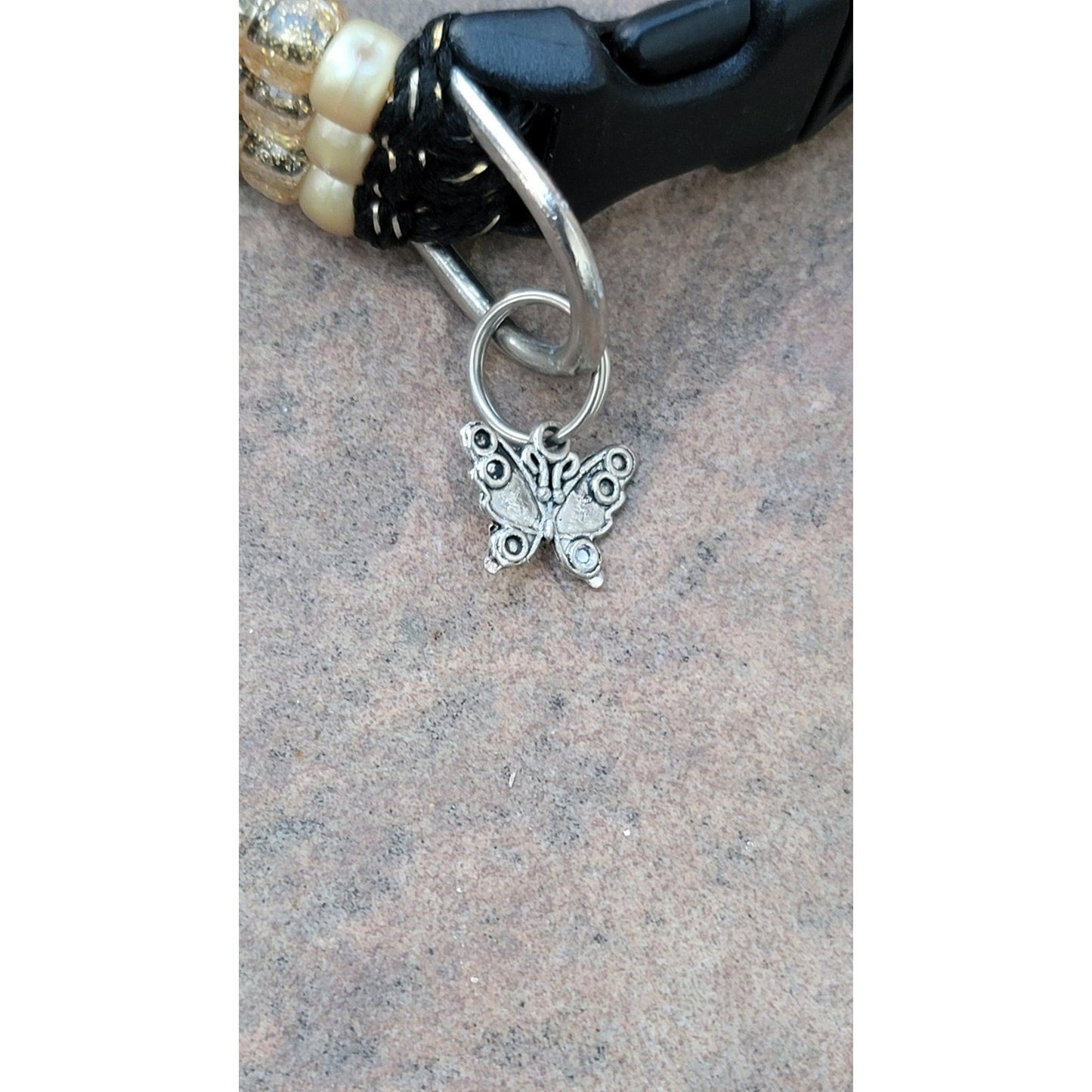 Custom Handmade Beaded Bling Dog Collar