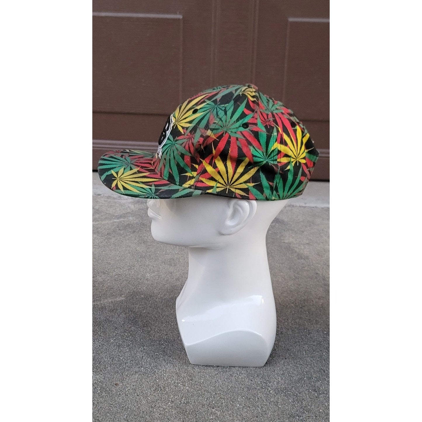 Vtg Eastidaz Mary Jane Weed Leaf Snapback Hat Snoop Dogg Tray Dee Goldie Loc