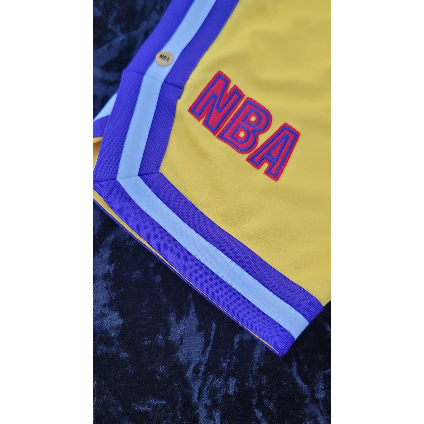 Vtg NBA Unique Sports Generation Los Angeles Lakers Tearaway Warm-up Pants