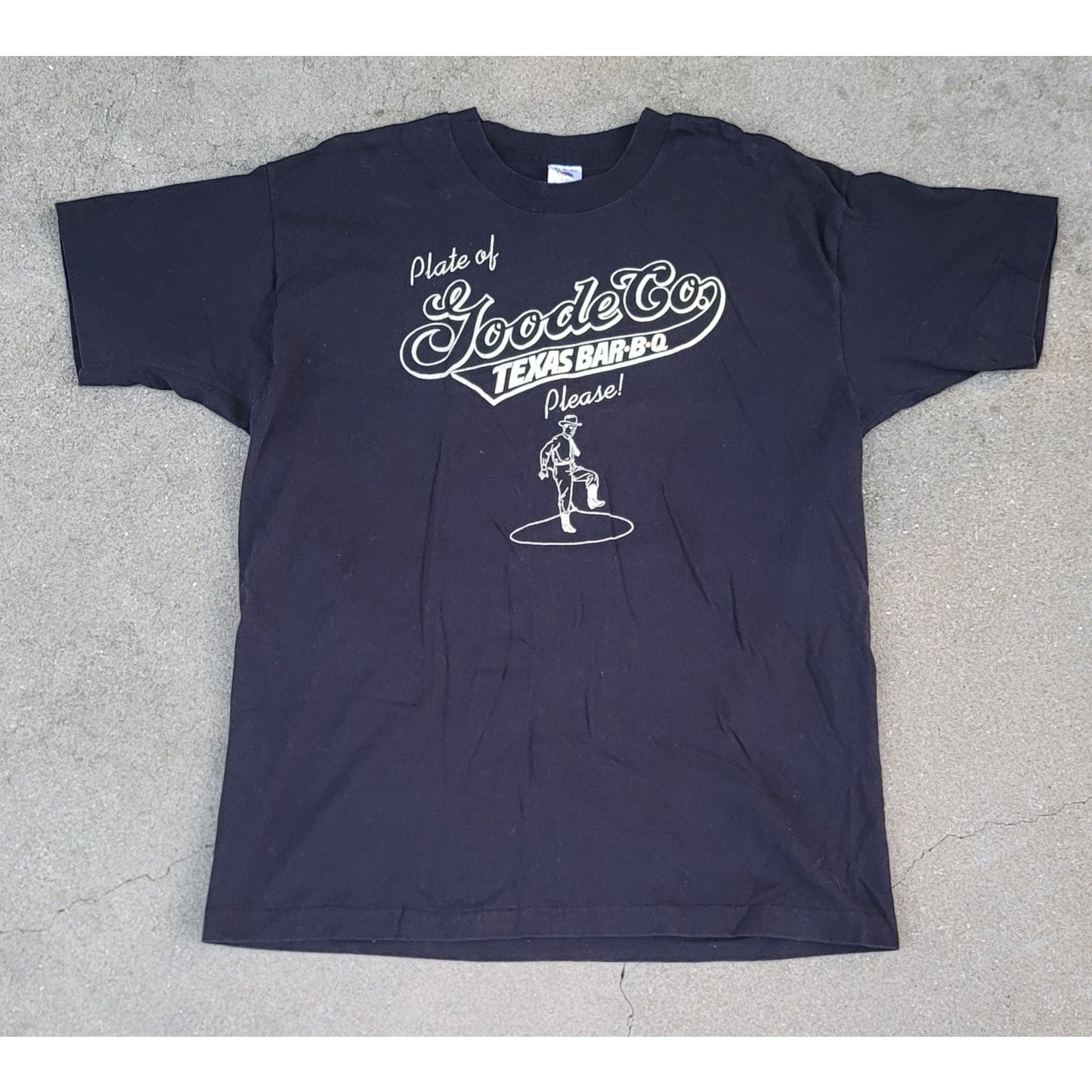Vtg Texas Goode Co Texas BBQ Single Stitch T-shirt