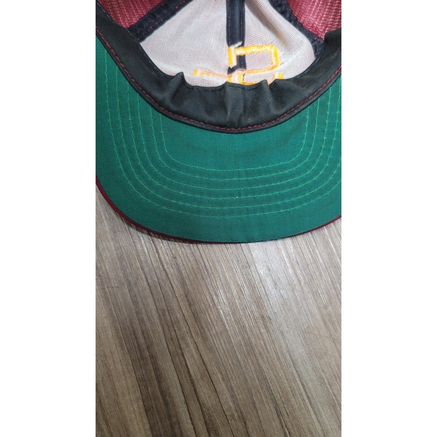 Vtg New Era Pro Design USC Trojans SC Logo Trucker Hat