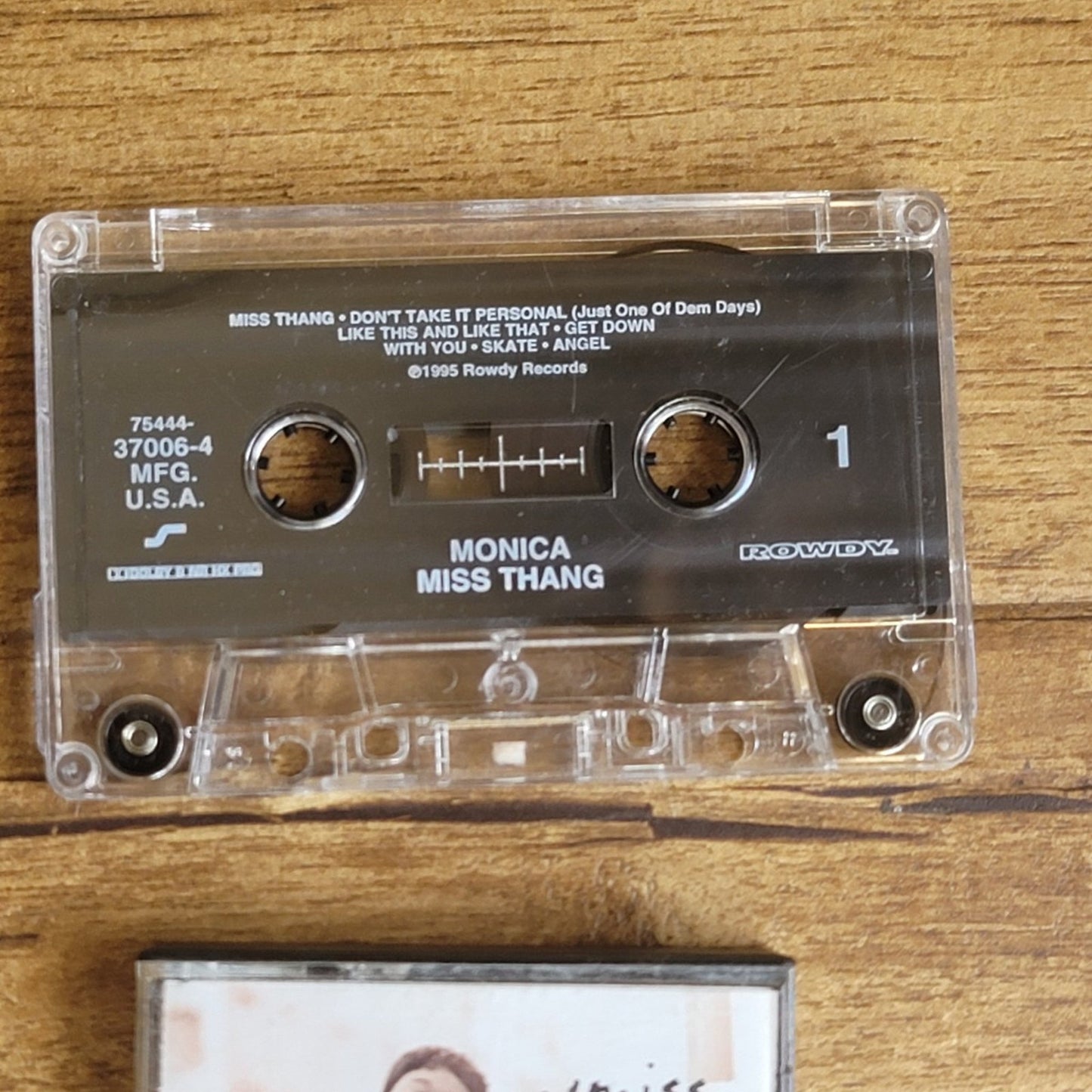 Vtg 1995 Monica MISS THANG Cassette Tape