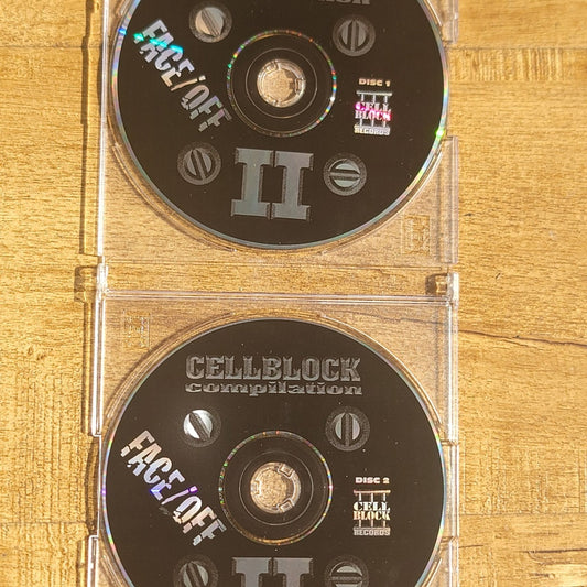 Vtg Cellblock Compilation Volume II Double CD RAP HIP HOP