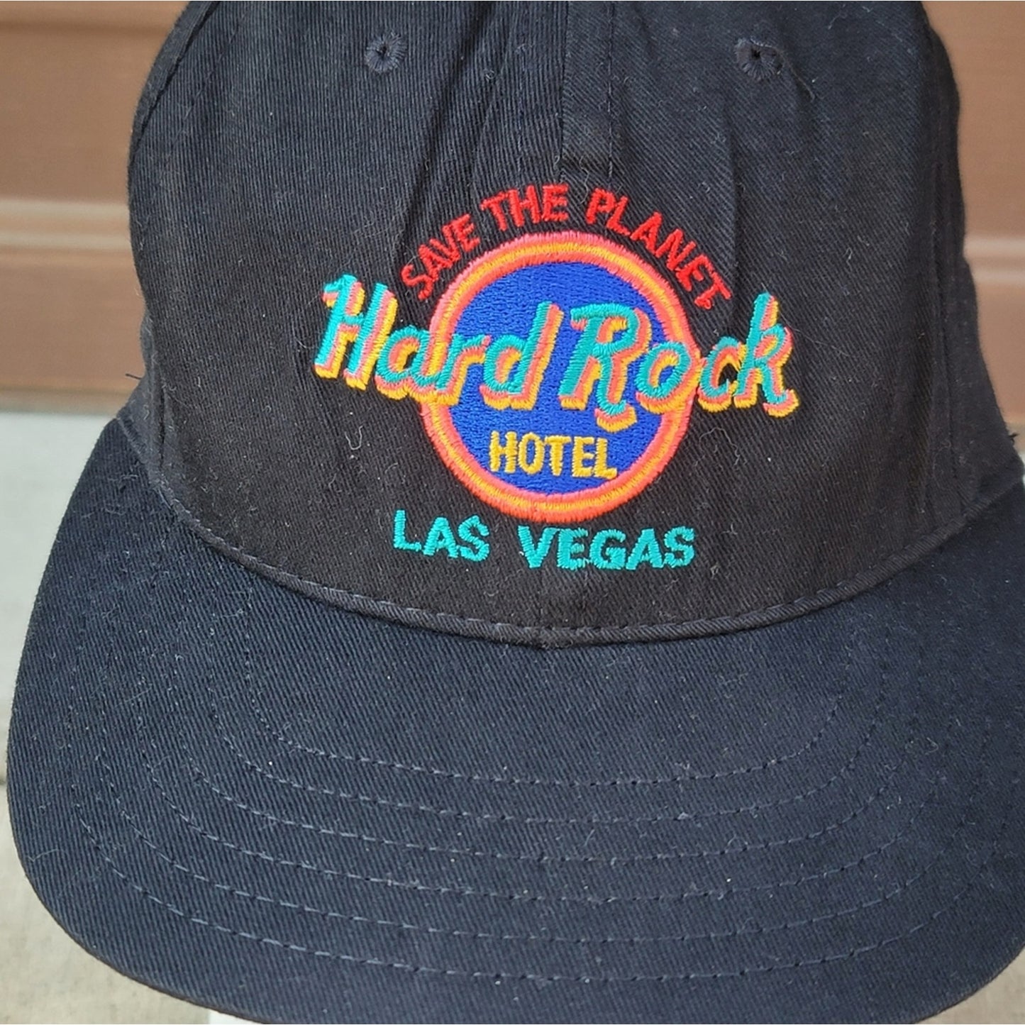 Vtg 90s Hard Rock Hotel Las Vegas Snapback Hat