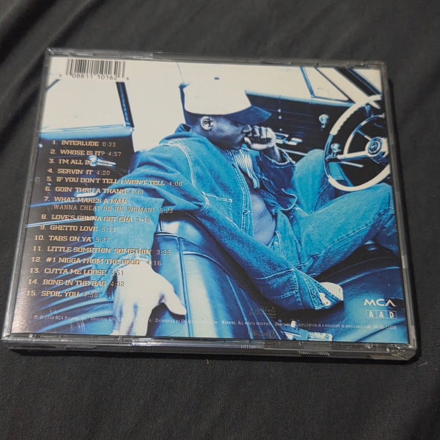 Vtg 1994 Melvin Riley GHETTO LOVE CD