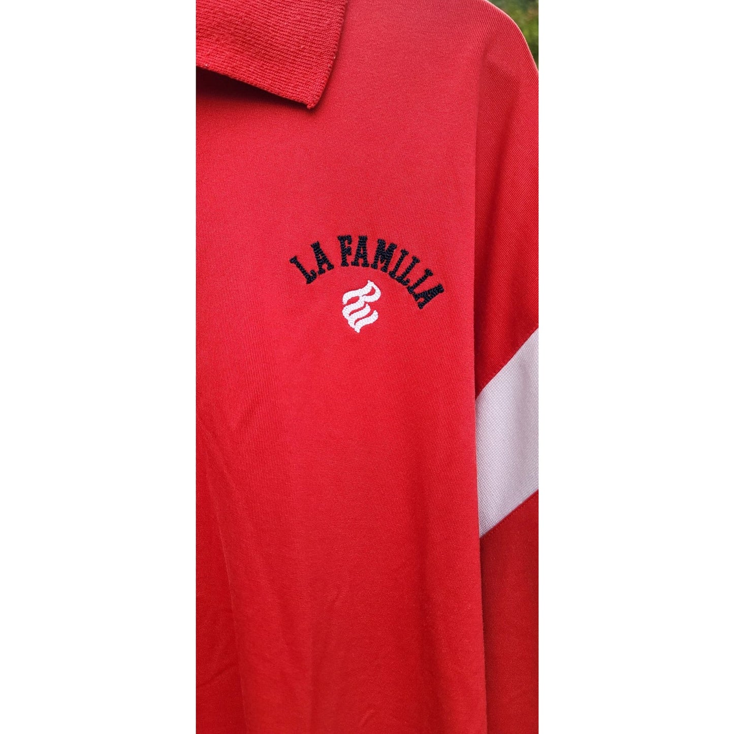 Vtg Rocawear LA Familia Polo Shirt