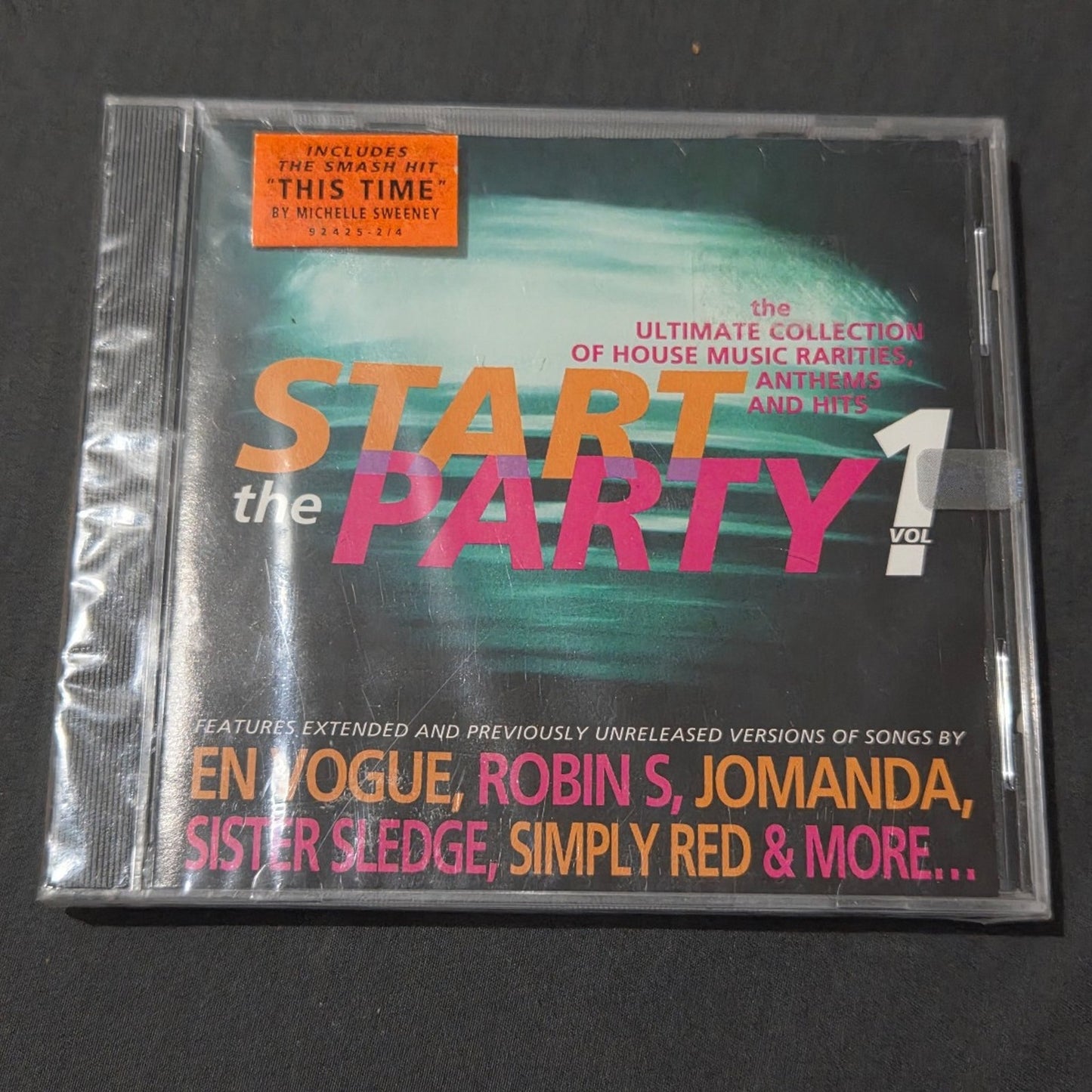 Vtg 1994 Start The Party Vol.1 Compilation Various Artists CD Hype Sticker