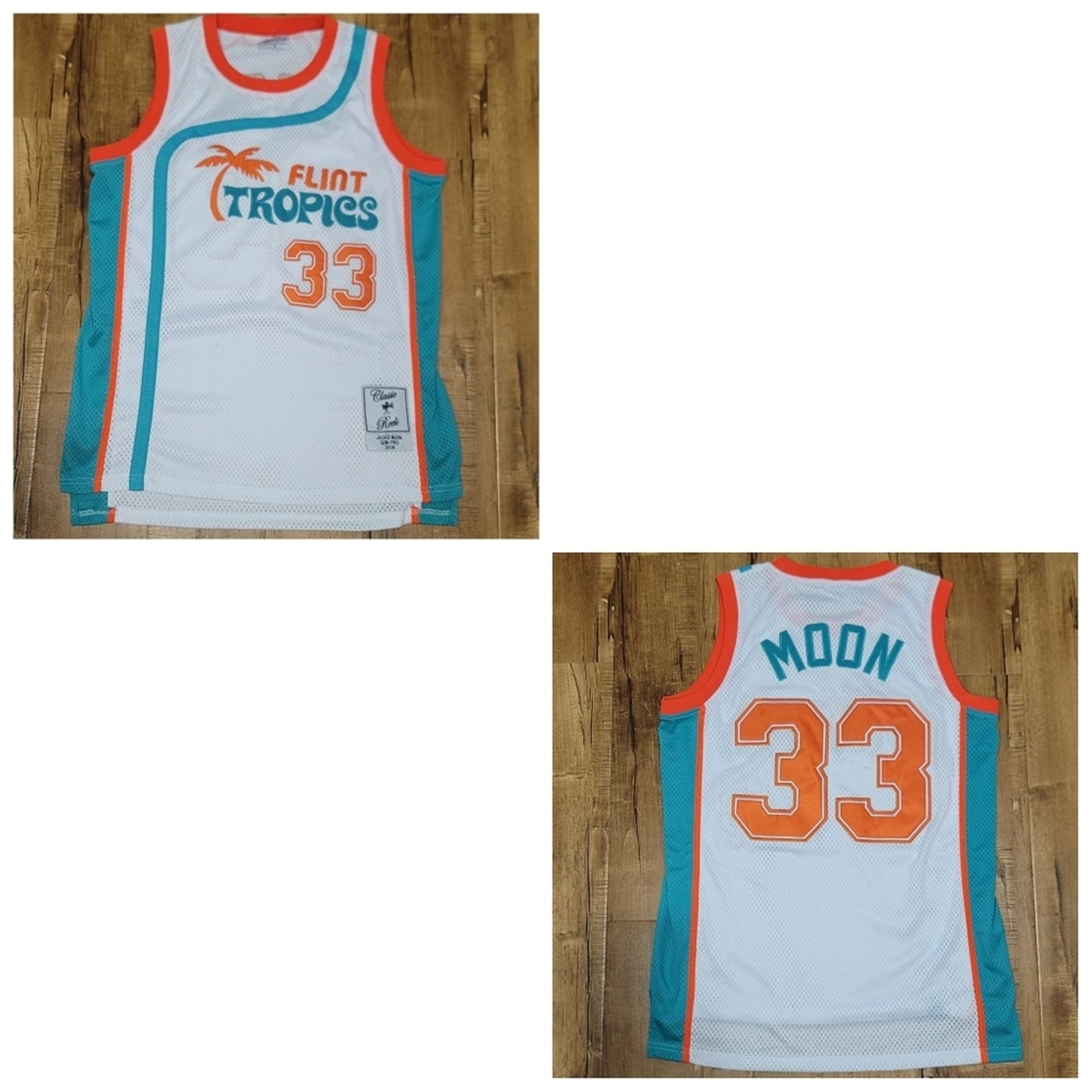 Flint Tropics Jackie Moon Semi Pro Movie Basketball Jersey