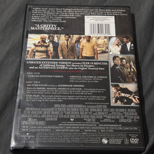 American Gangster Jay-Z Soundtrack CD & DVD Movie Bundle