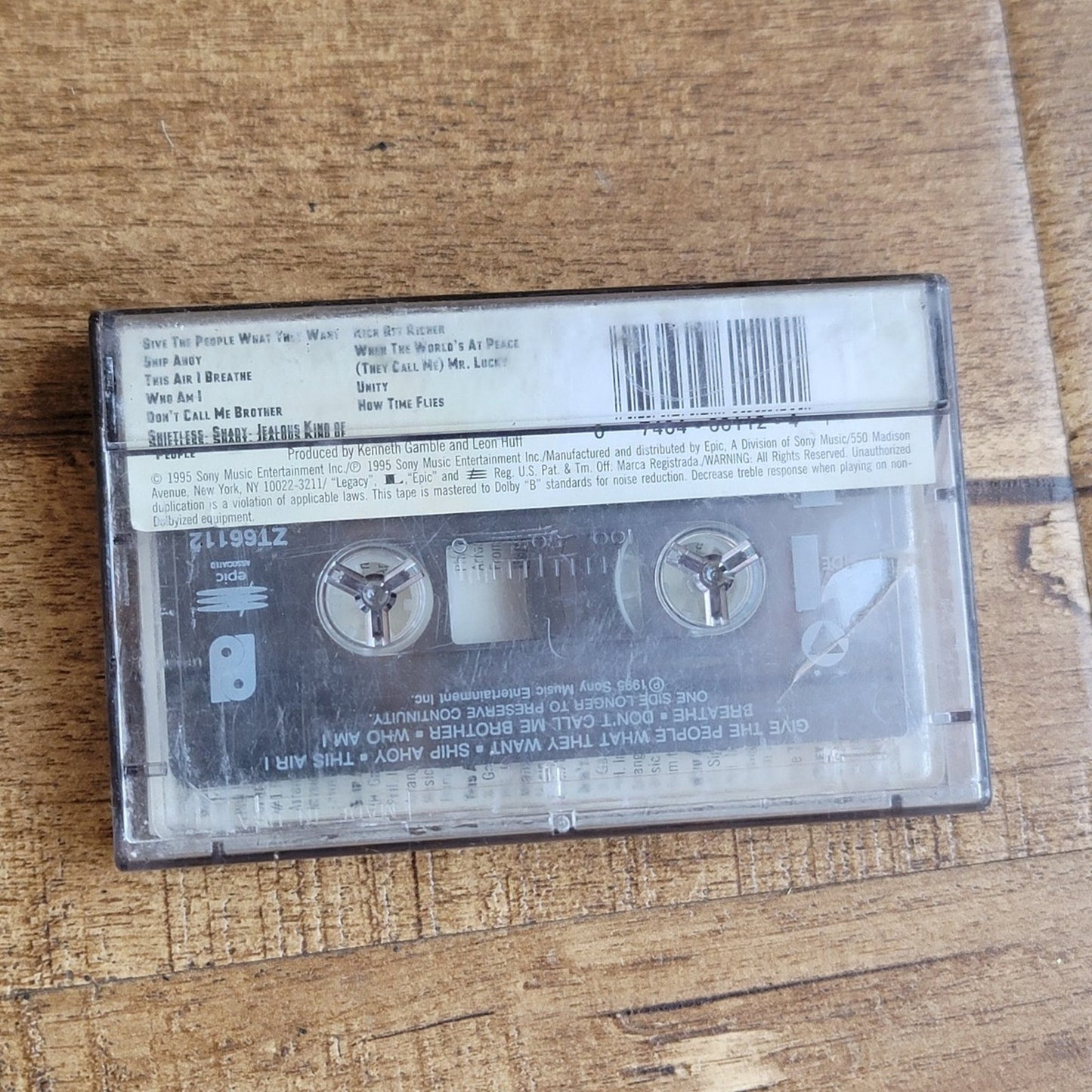Vtg 1995 The O'Jays GIVE THE PEOPLE WHAT THEY WANT Cassette Tape