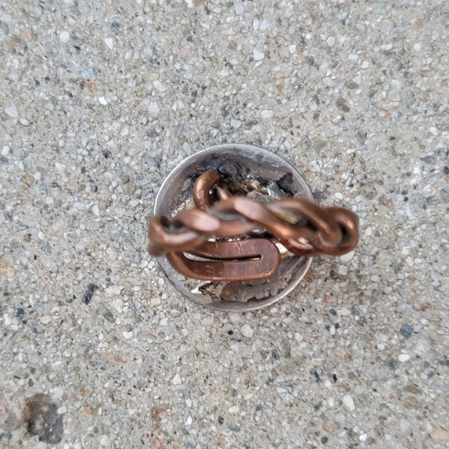 Vtg Buffalo Nickel Custom Ring