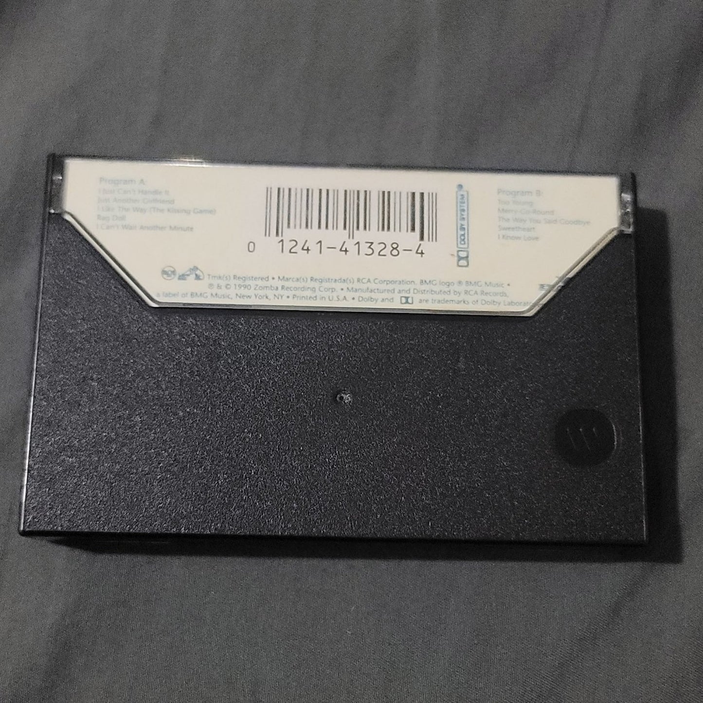 Vtg 1990 Hi-Five Self Titled Audio Cassette Tape R&B