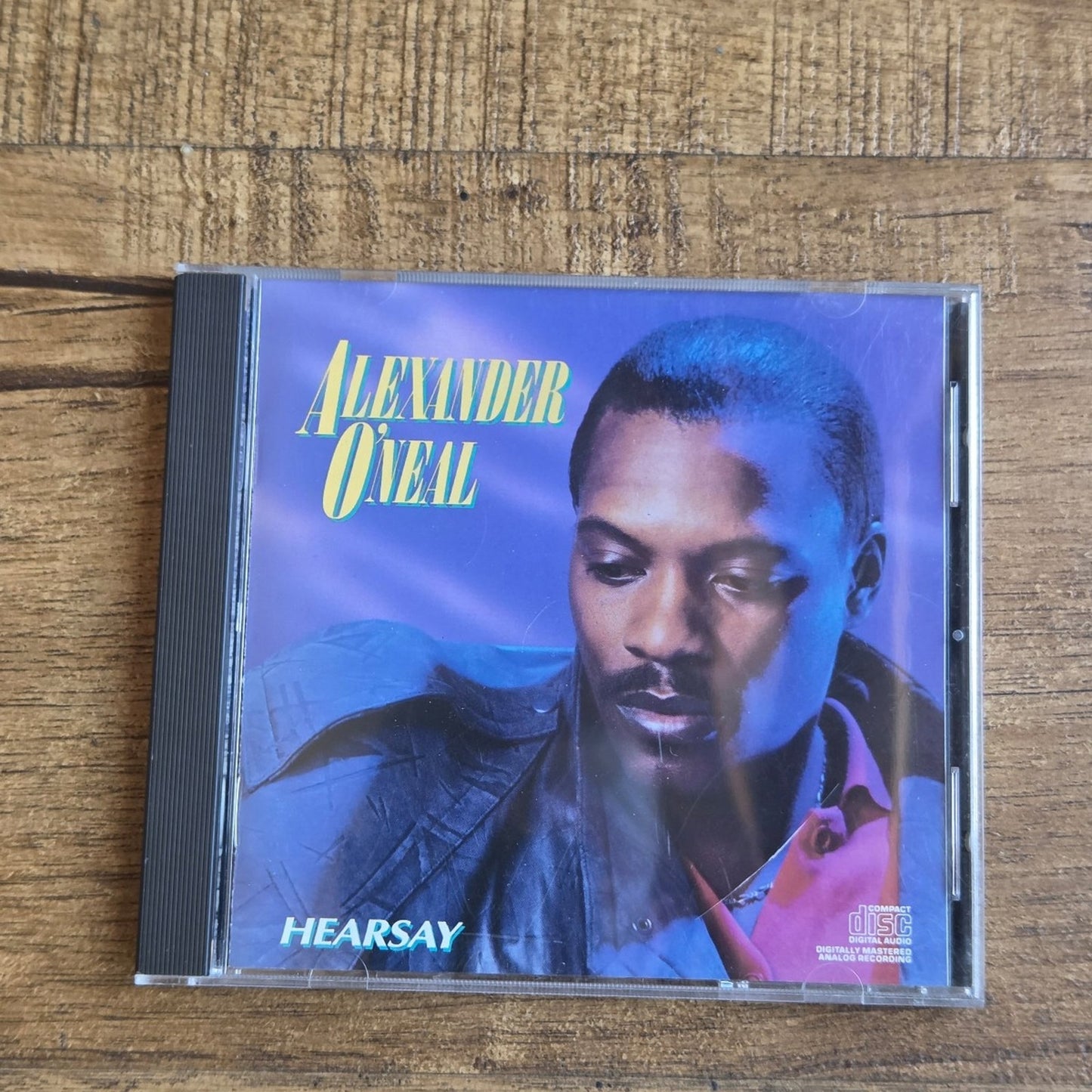 Vtg 1987 Alexander O'Neal HEARSAY CD