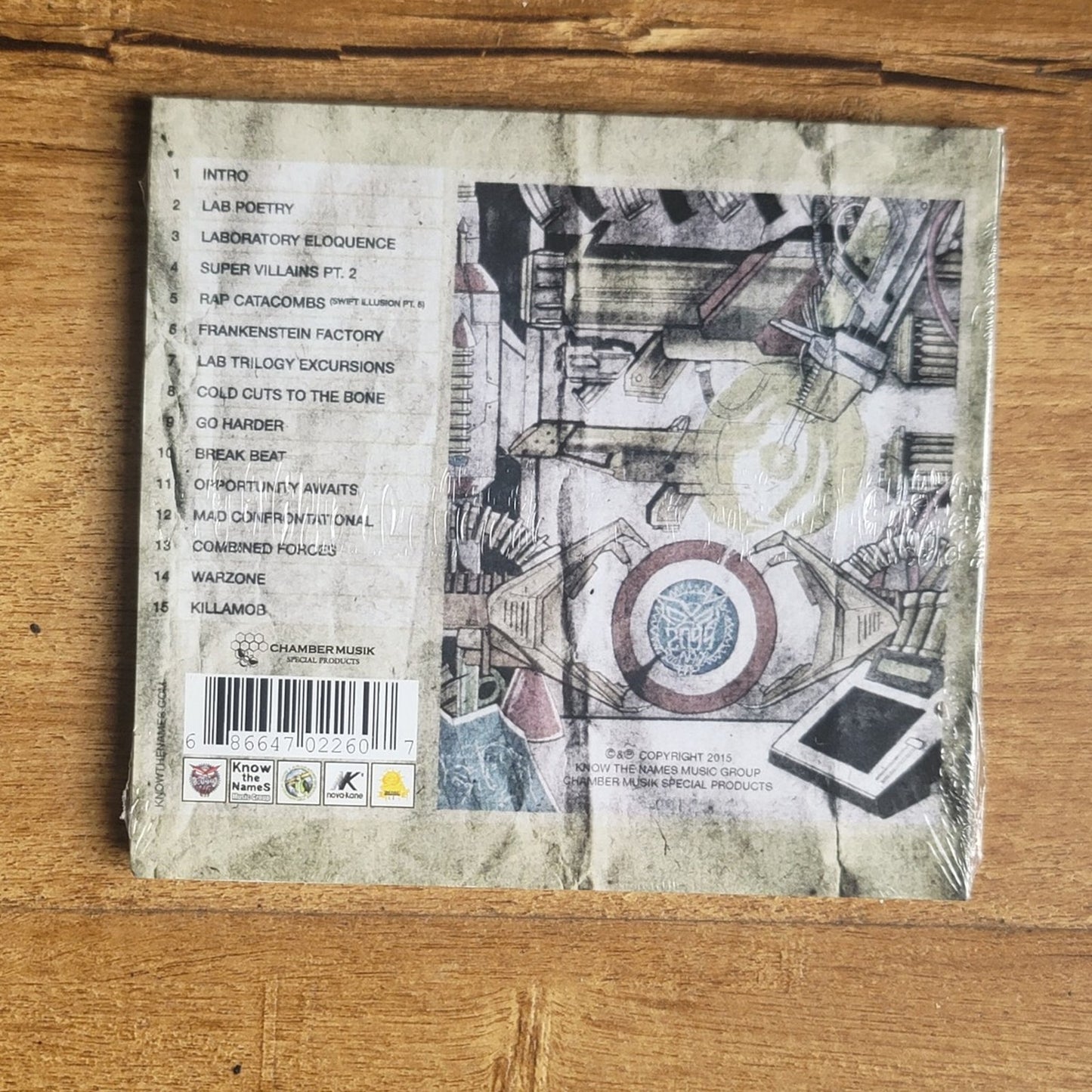 American Poets 2099 Pros Laboratory 3 CD