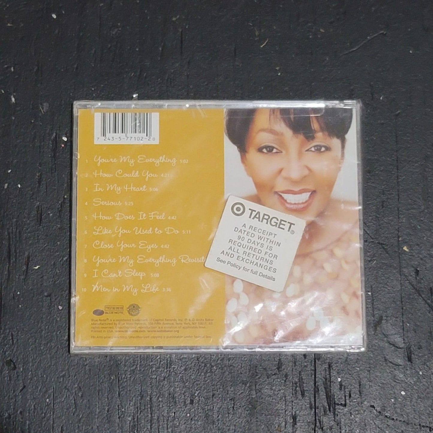 Vtg 2004 Anita Baker My Everything Audio Full CD