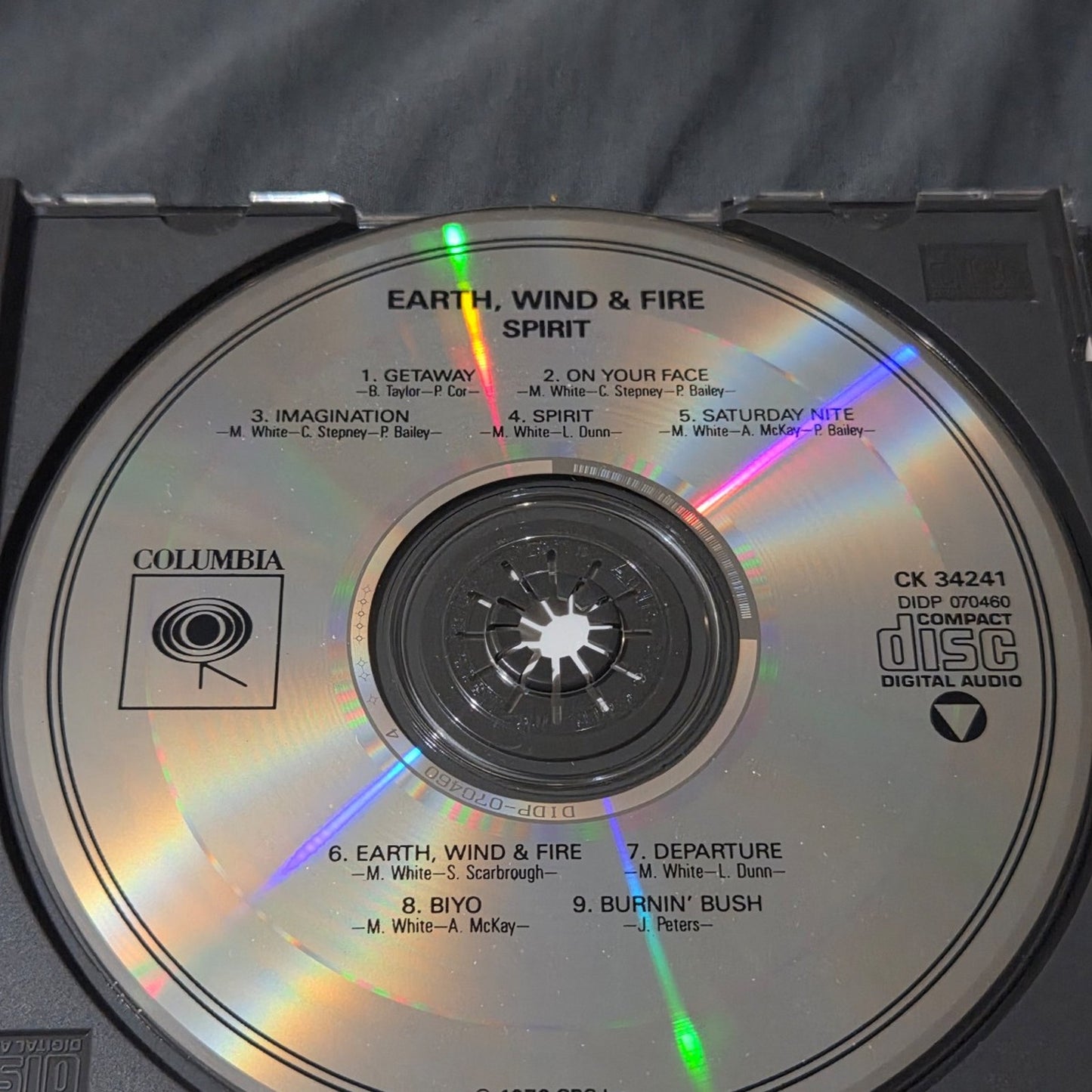 Vtg 1976 Earth, Wind & Fire SPIRIT CD