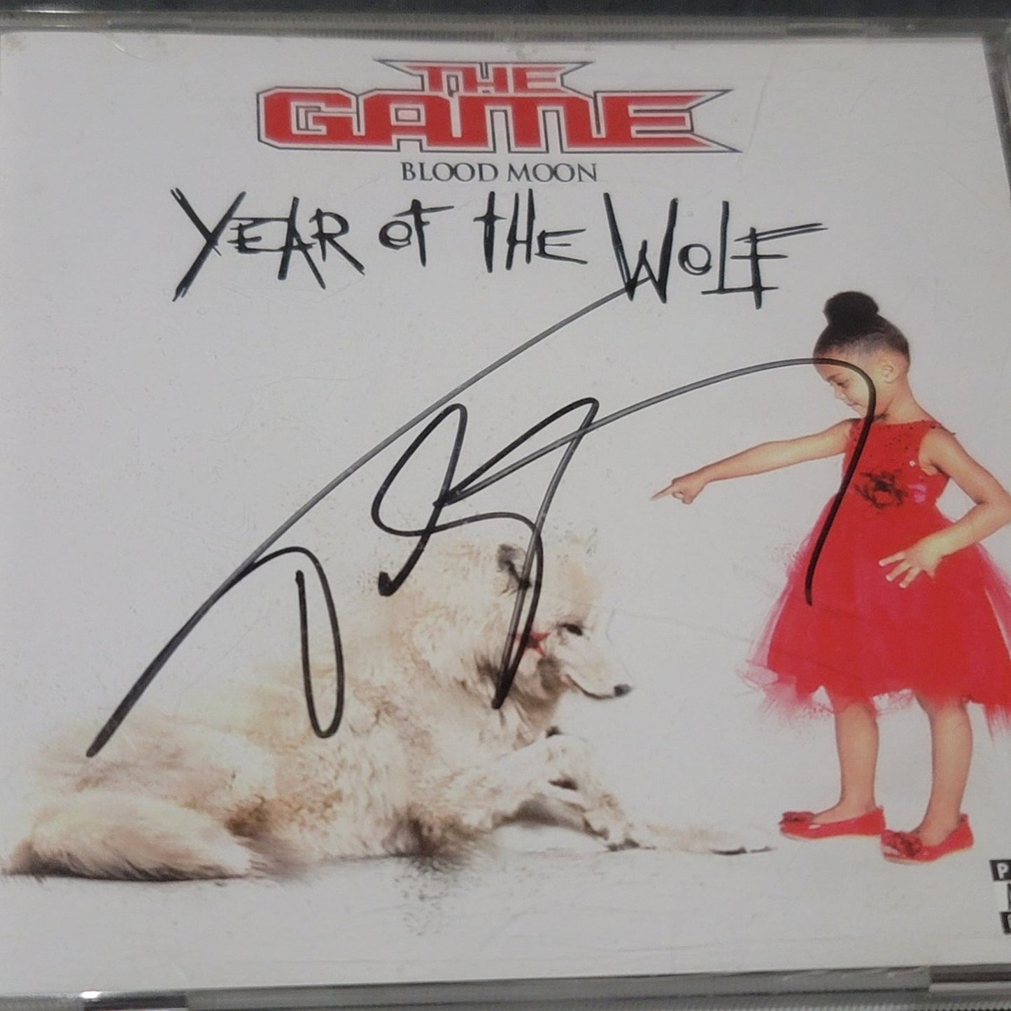 The Game Blood Moon Year of the Wolf Autographed CD
