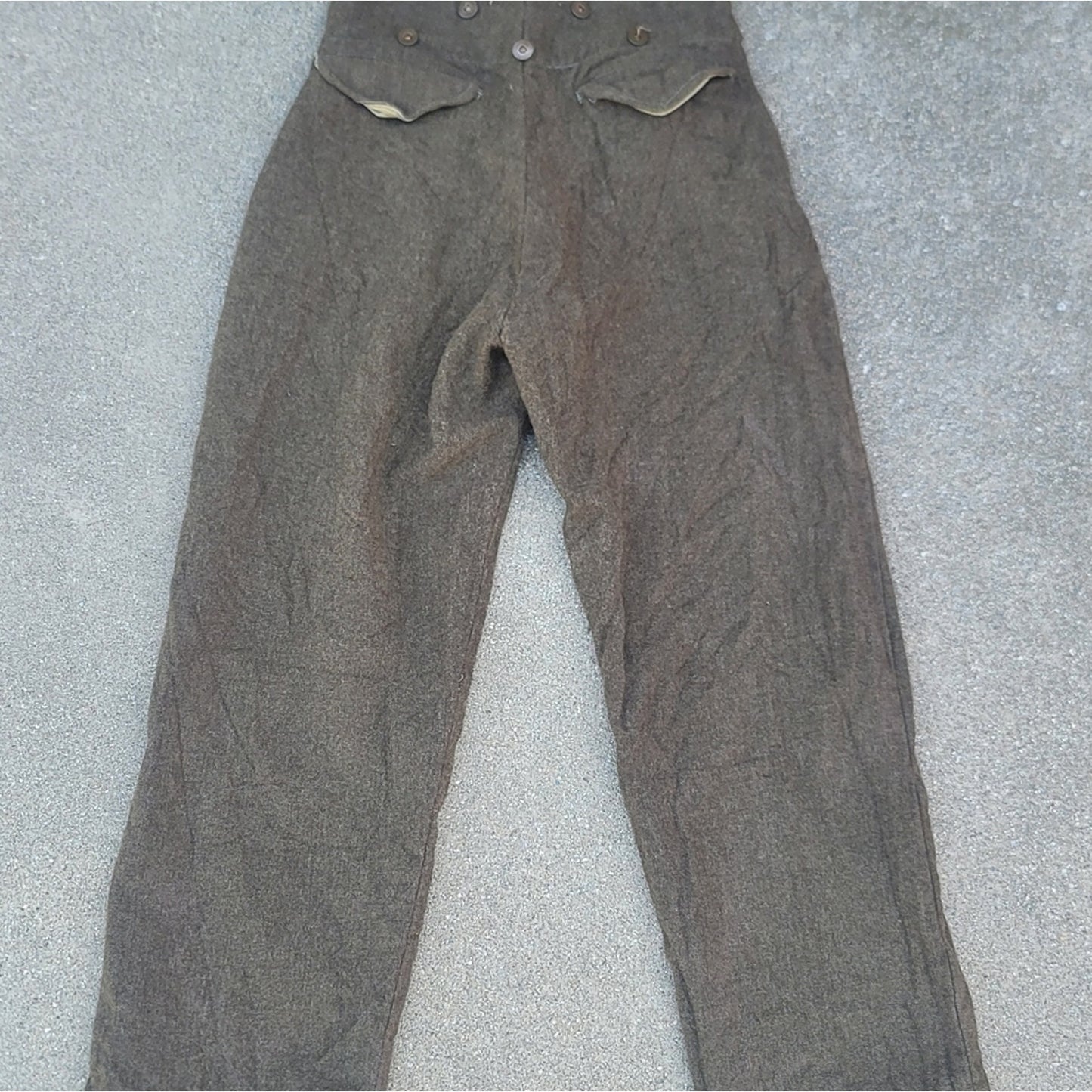Vtg 1957 Miller & Gabbe Limited Canadian Army Wool Pants