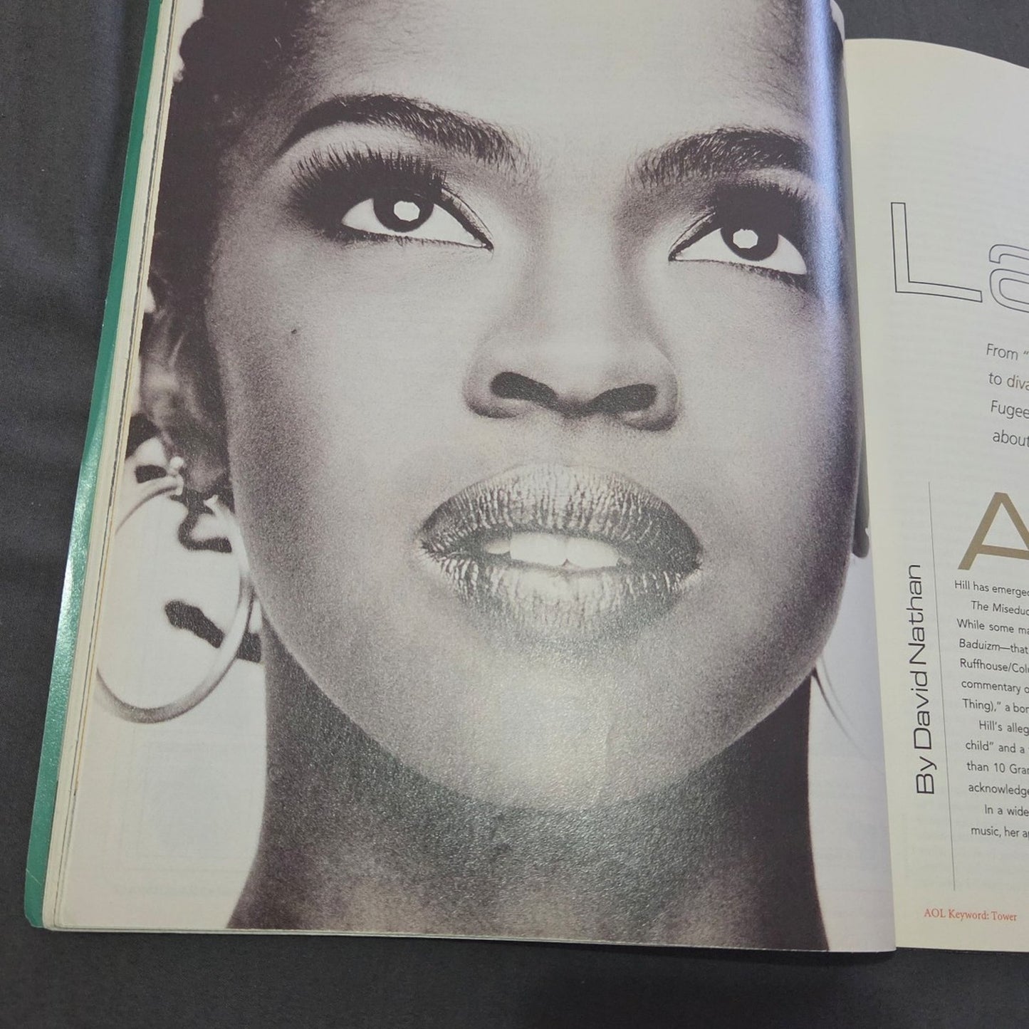 Vtg 1999 Pulse! Lauryn Hill Cover Magazine Rap Hip Hop Tower Records The Fugees