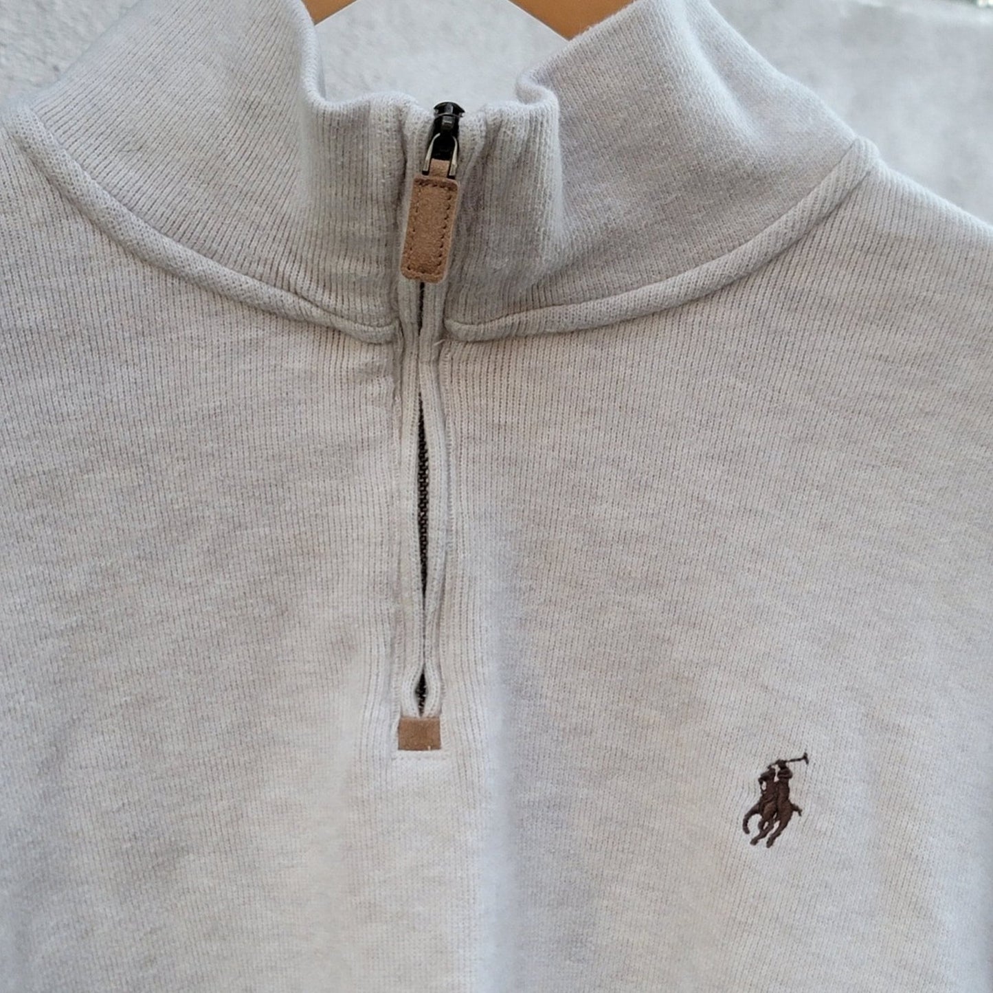 Polo Ralph Lauren 1/4 zip Long Sleeve Sweater