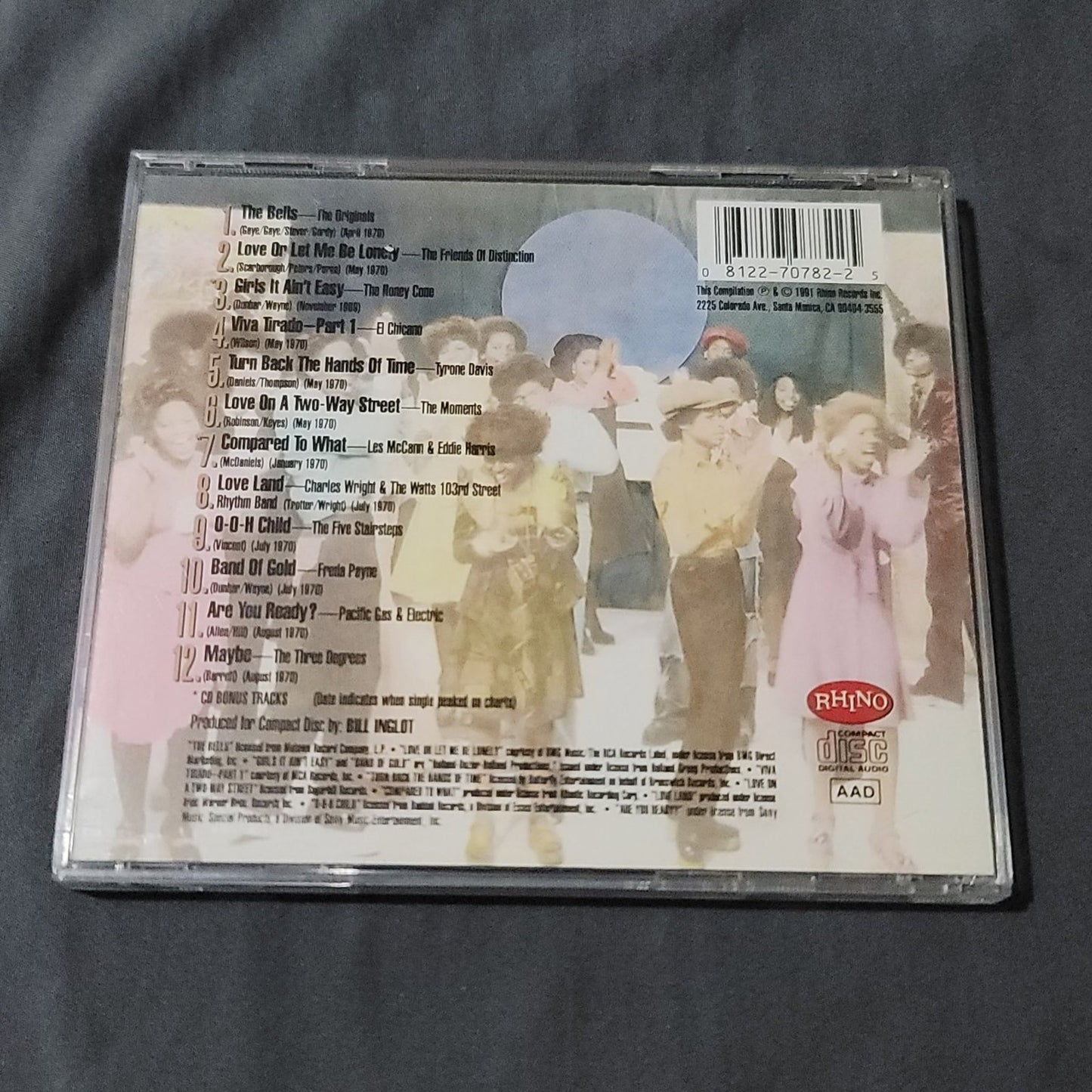 Vtg 1990 Soul Hits of the 70s Didn't It Blow Your Mind Vol. 2 CD