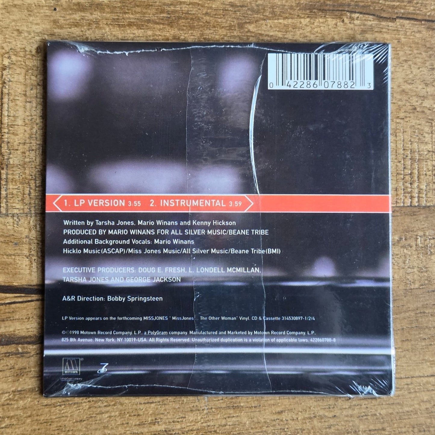 Vtg 1998 Miss Jones 2 Way Street Maxi Single CD